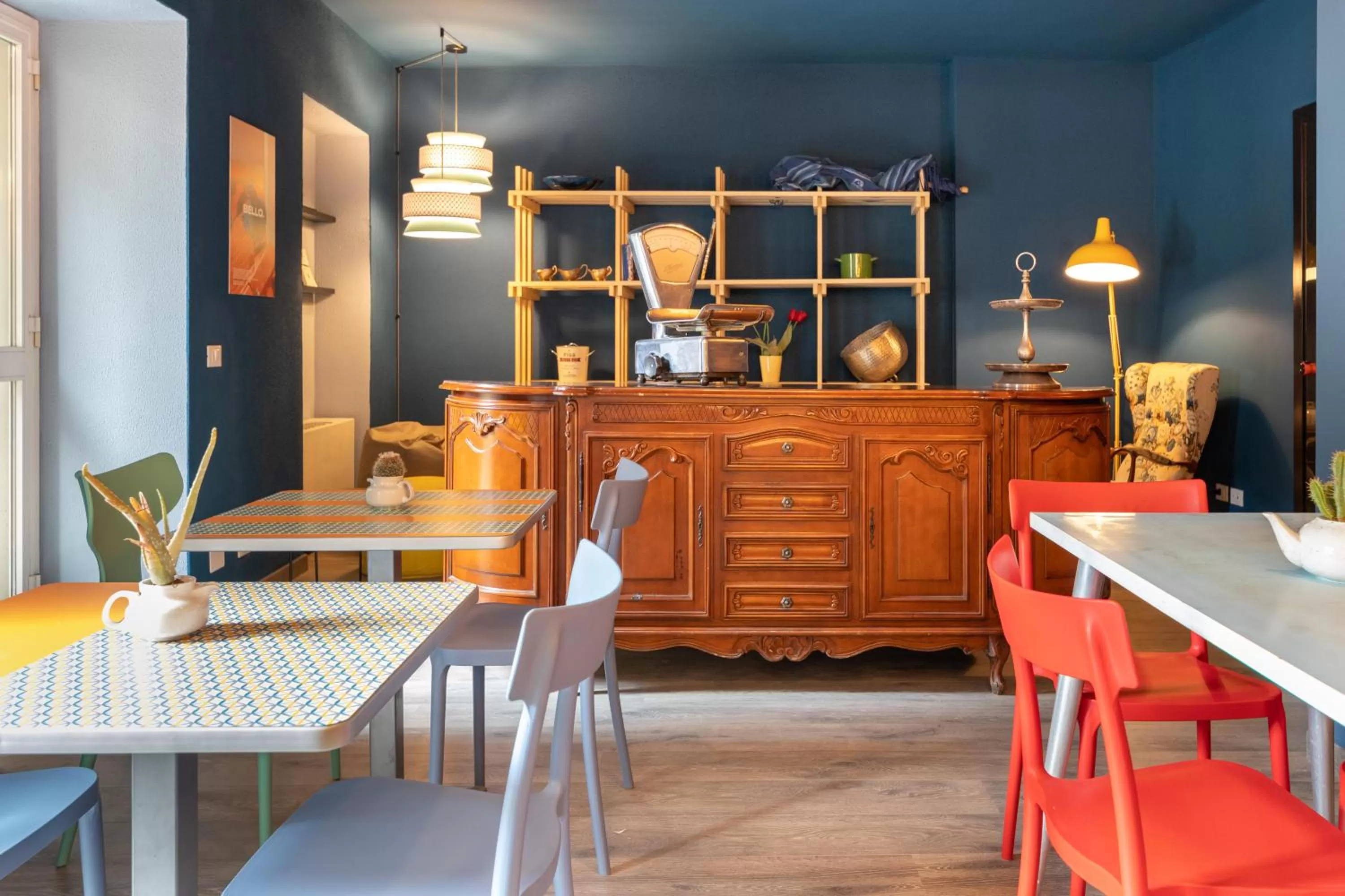 Communal lounge/ TV room in Hotel Britannia