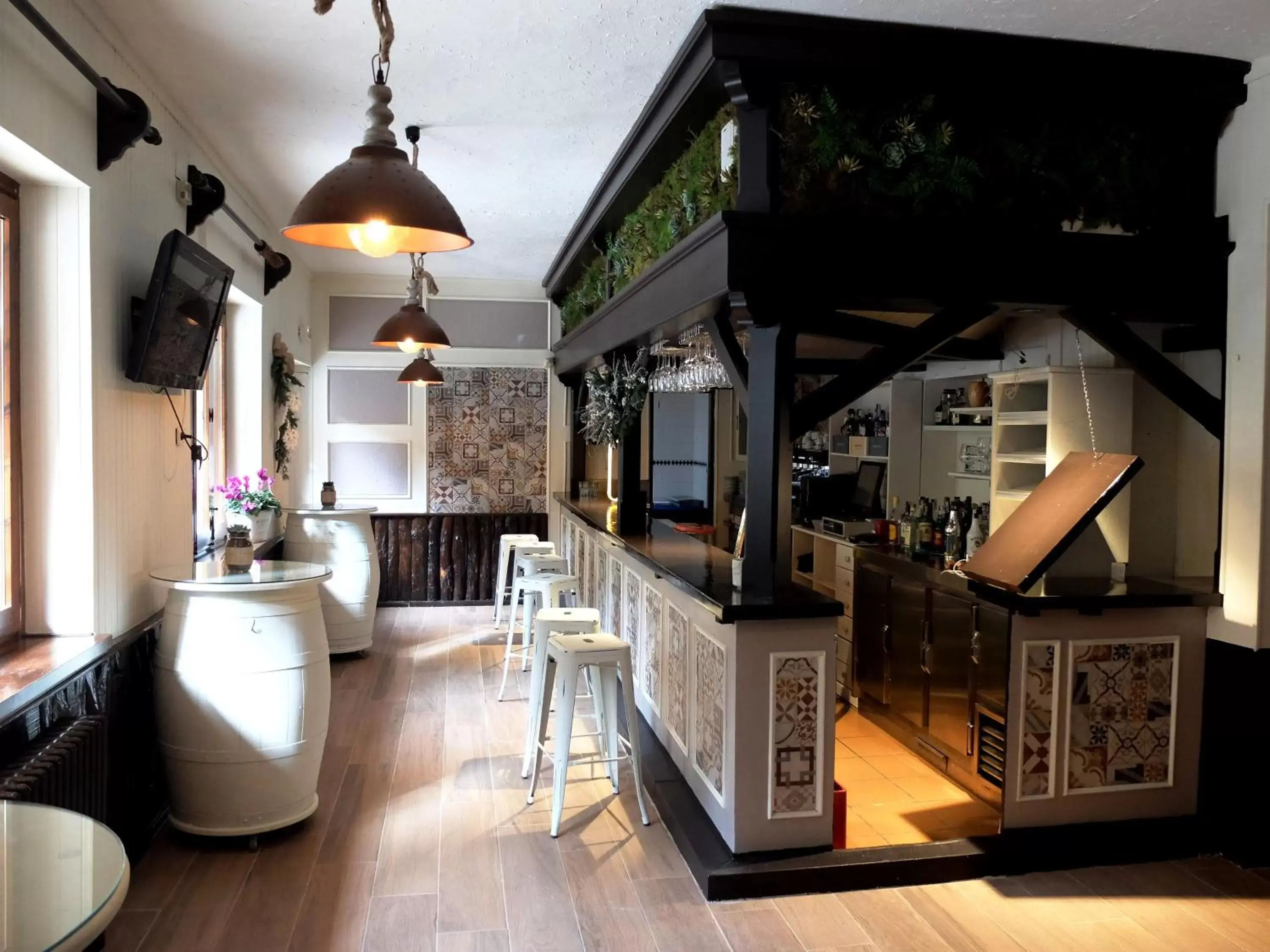 Lounge or bar in Hotel El Guerra Lounge or bar in Hotel El Guerra