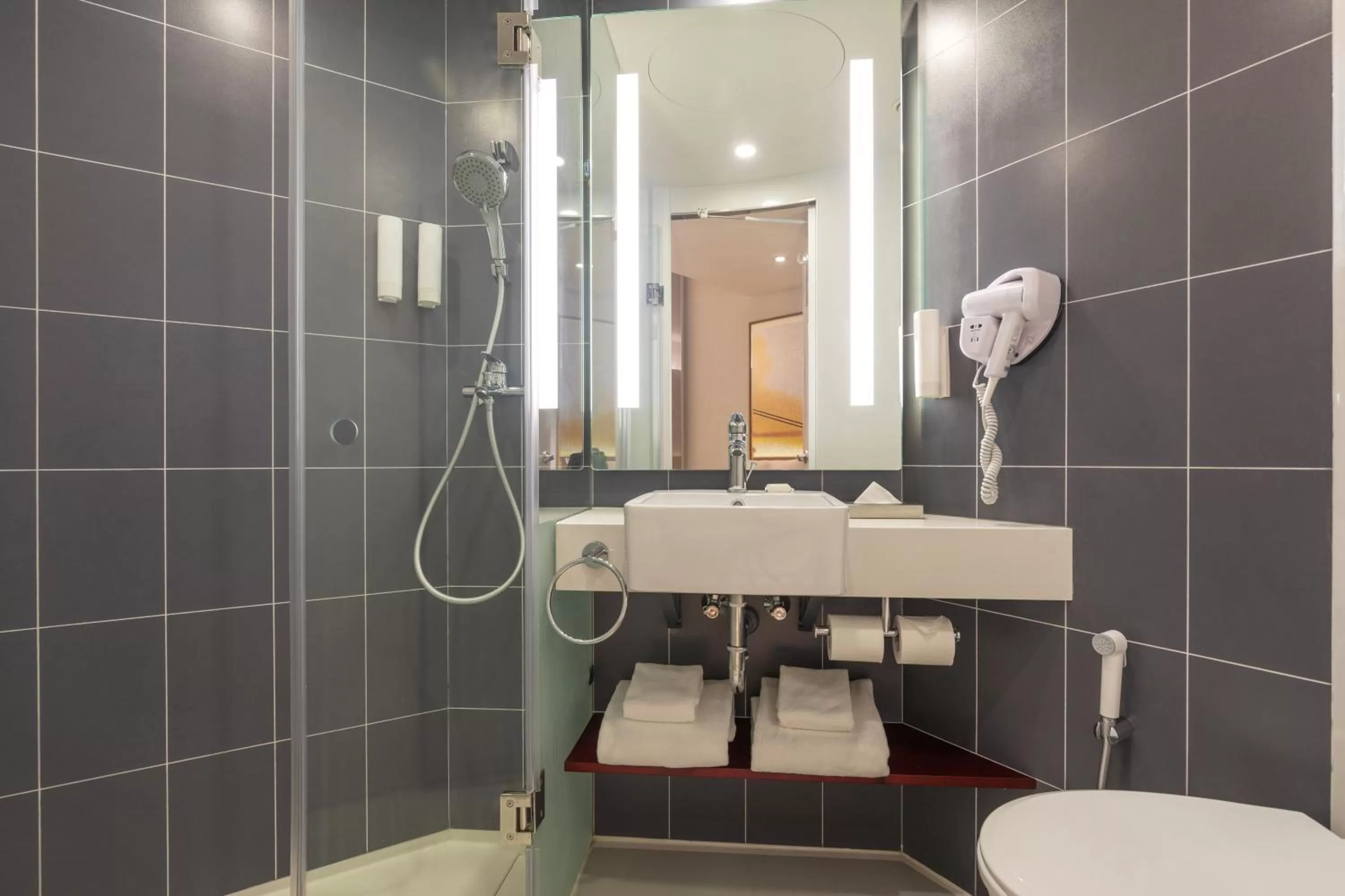Bathroom in ibis Kolkata Rajarhat - An Accor Brand