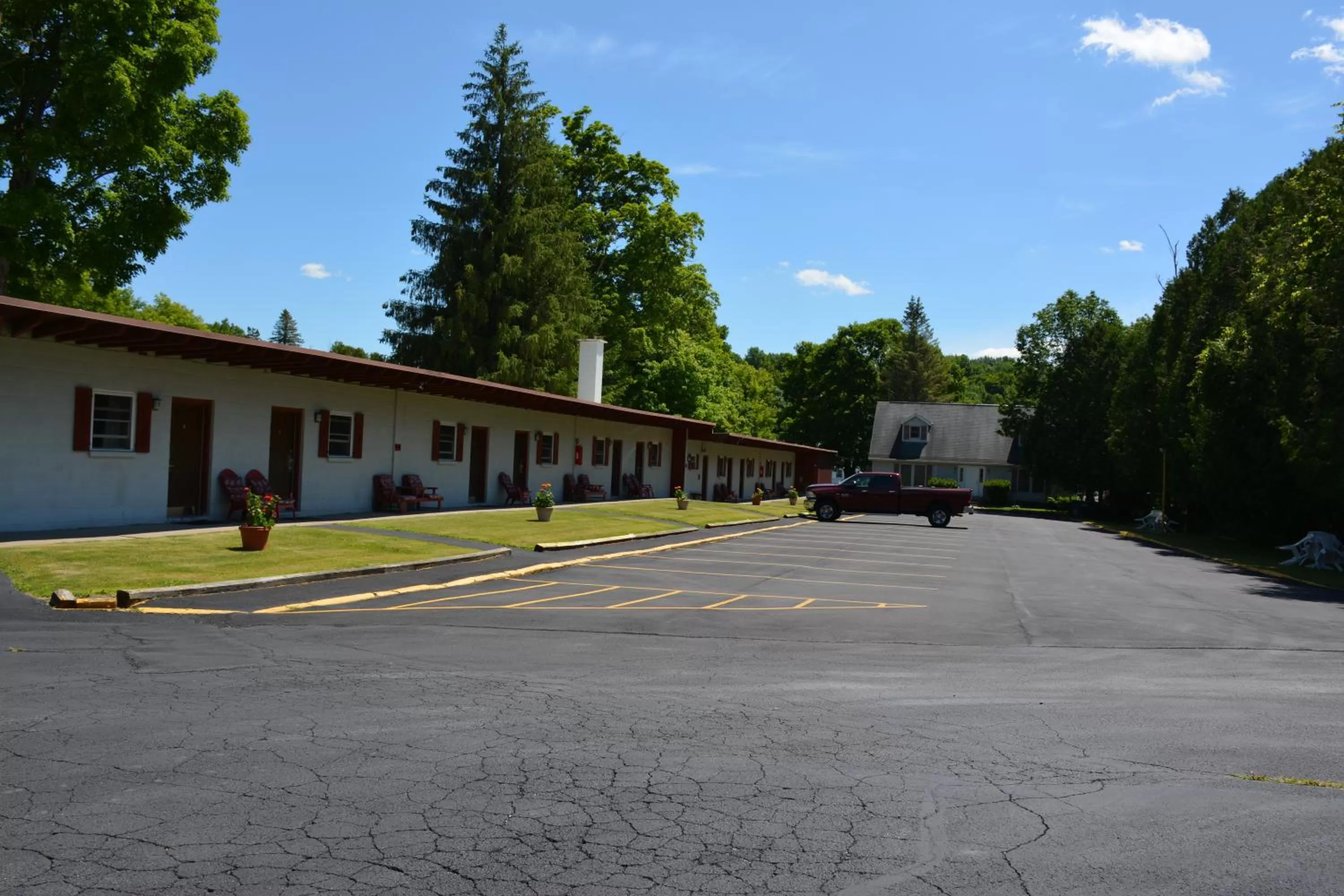 Property building in The Village Motel