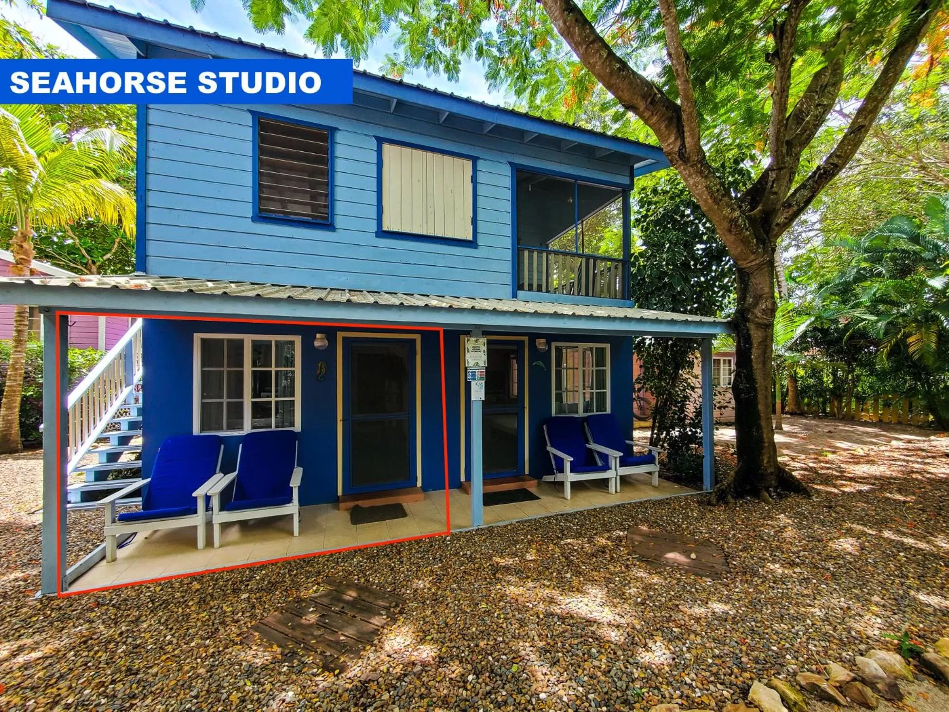 Property building in Placencia Villas