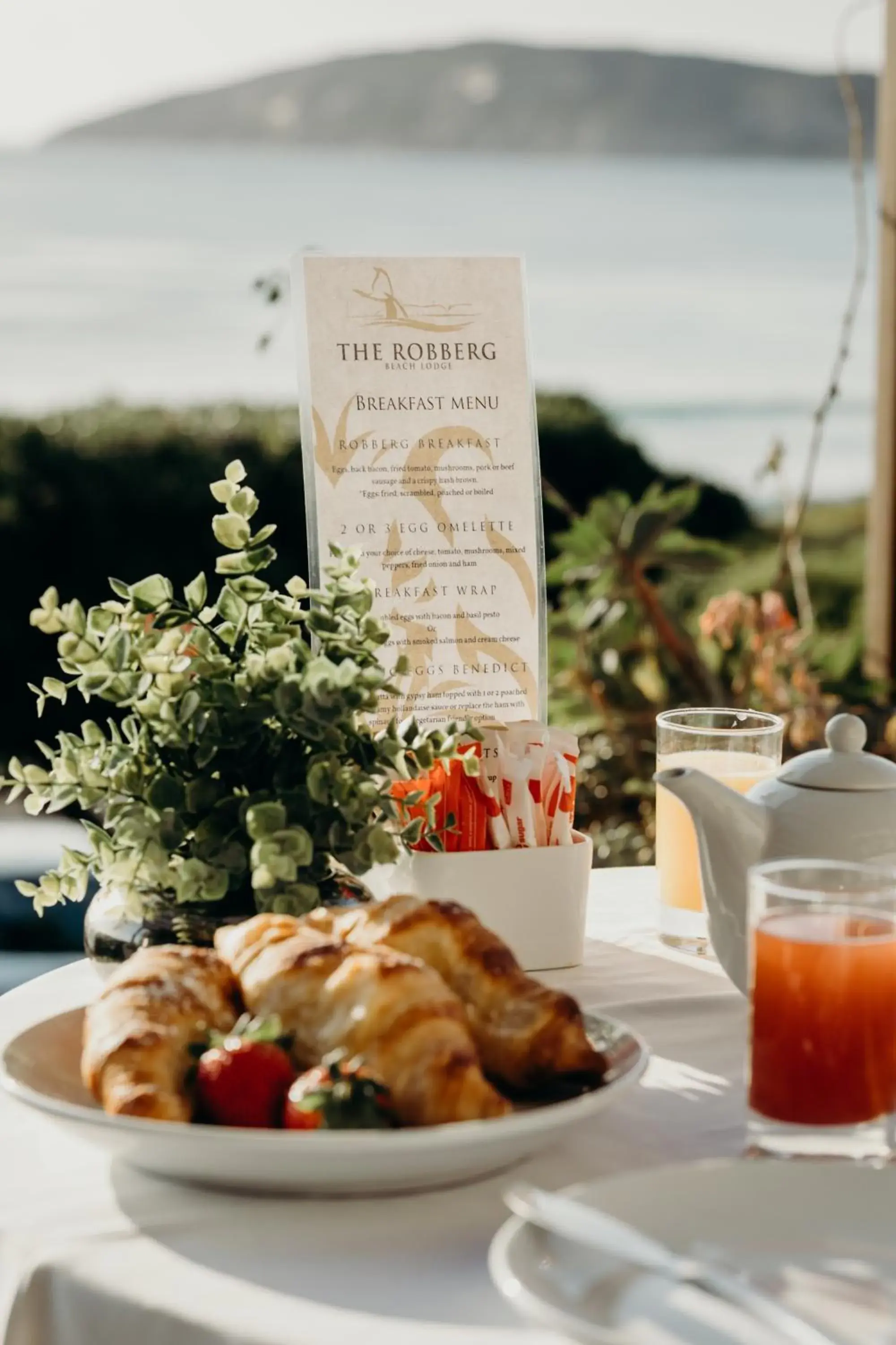 Patio in Robberg Beach Lodge - Lion Roars Hotels & Lodges