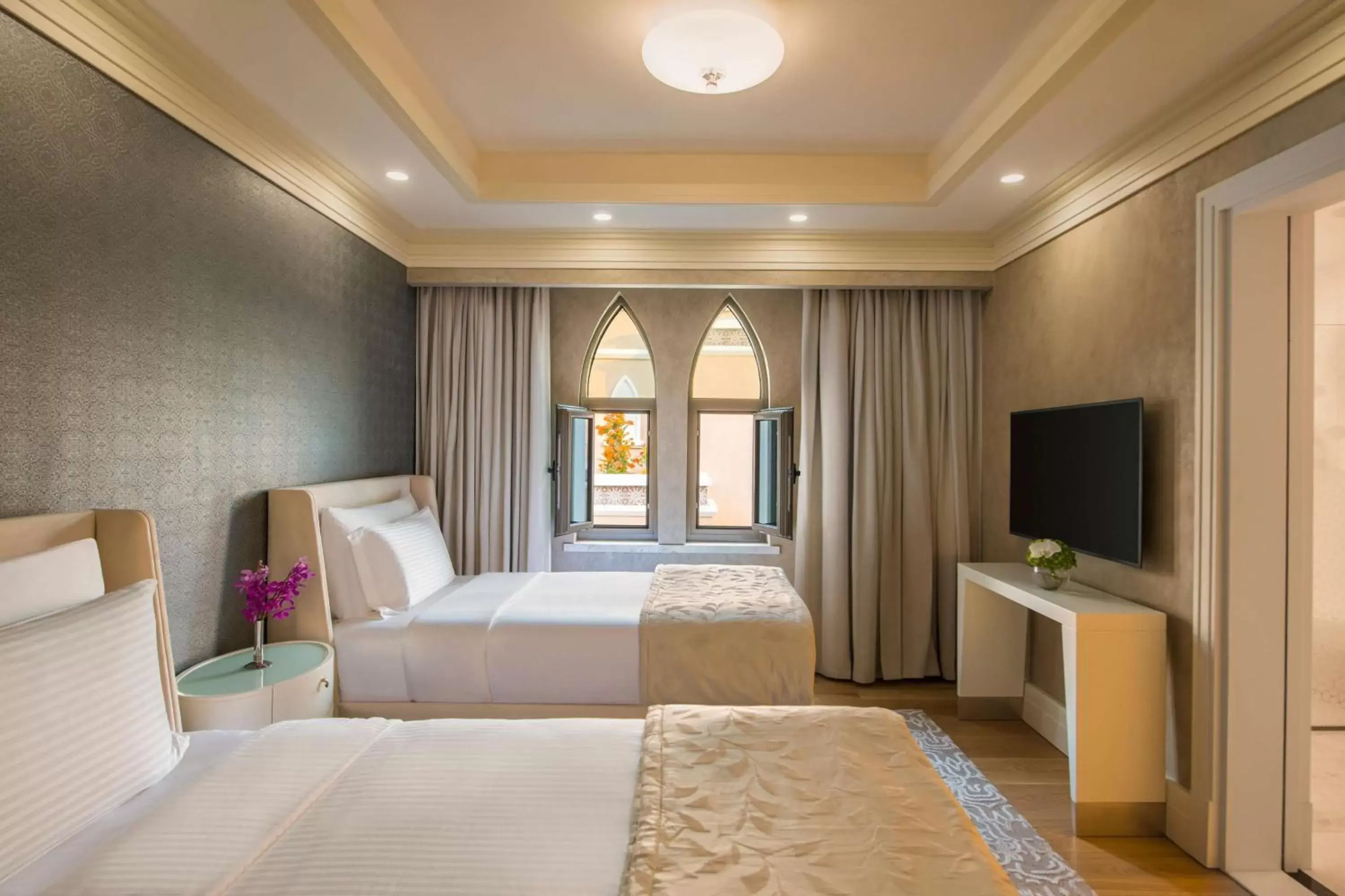 Bedroom, Bed in Rixos Premium Saadiyat Island - All Inclusive