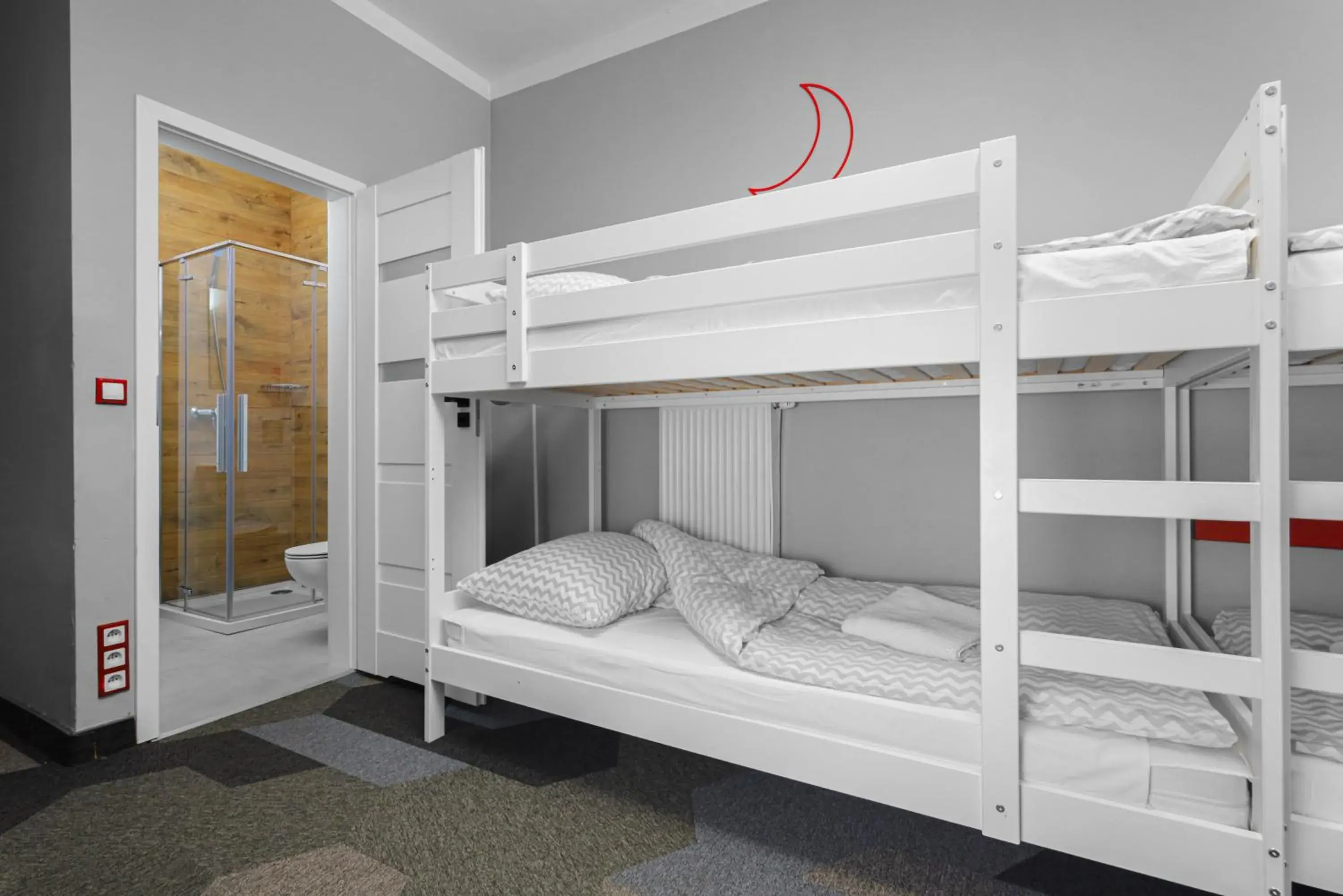 Bed in Moon Hostel Kraków Bed in Moon Hostel Kraków