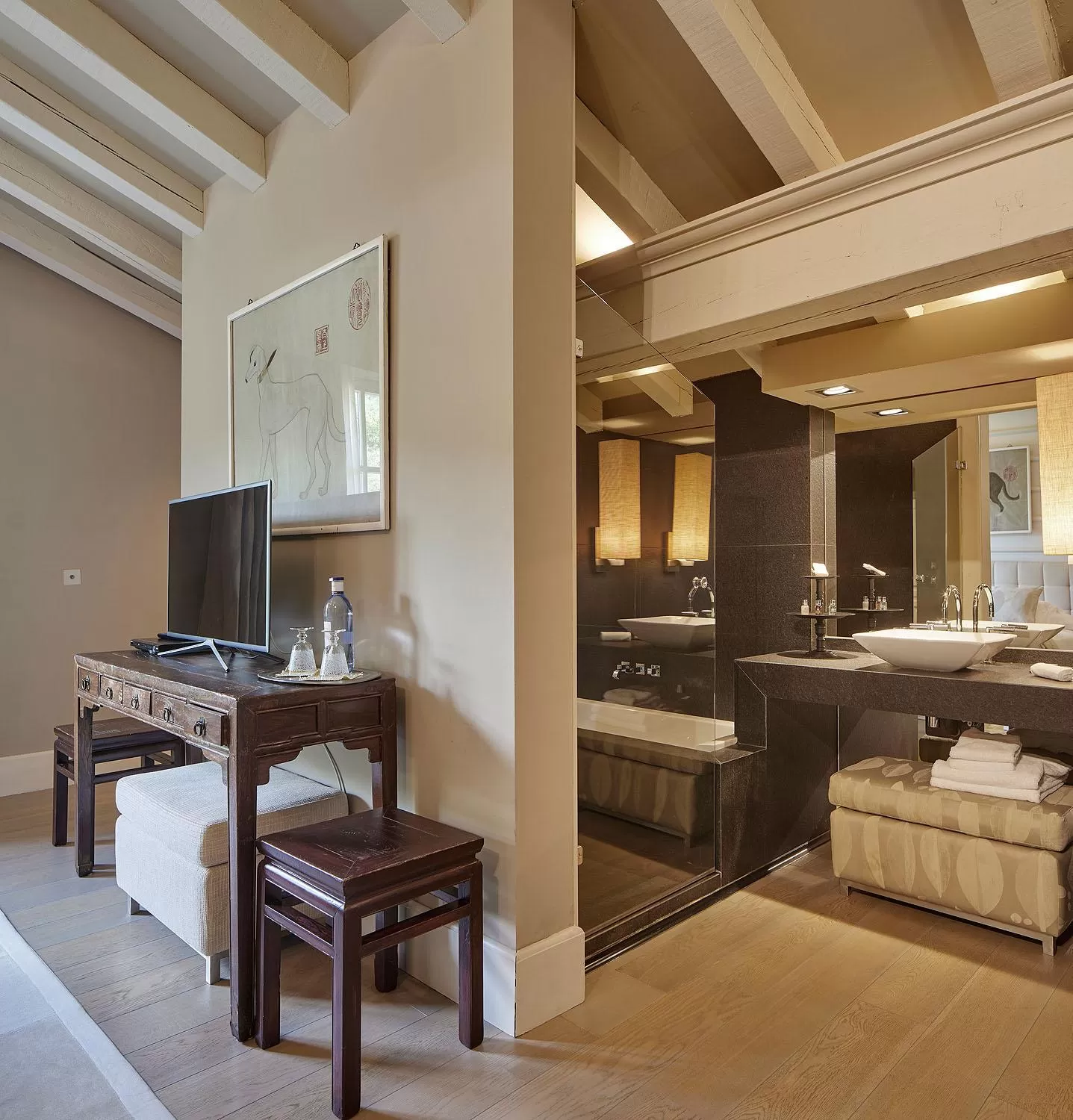 Shower in Hotel Iturregi