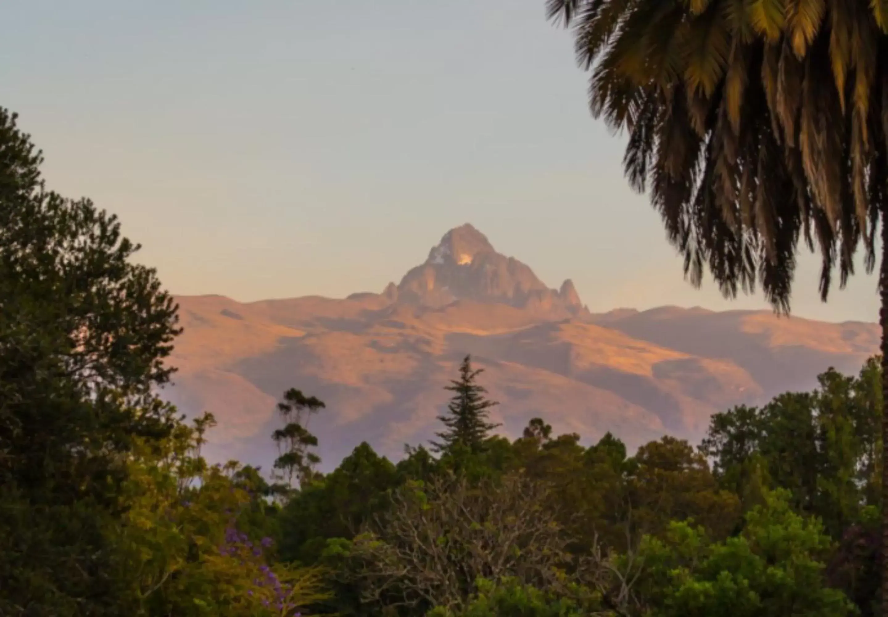 View (from property/room), Mountain View in Fairmont Mount Kenya Safari Club