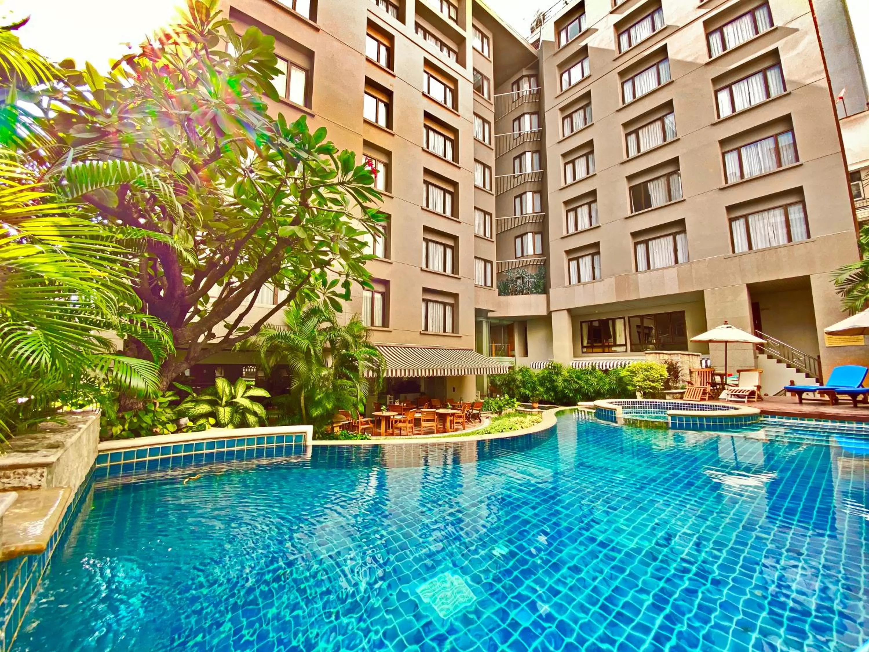 Property building in Silom Serene A Boutique Hotel