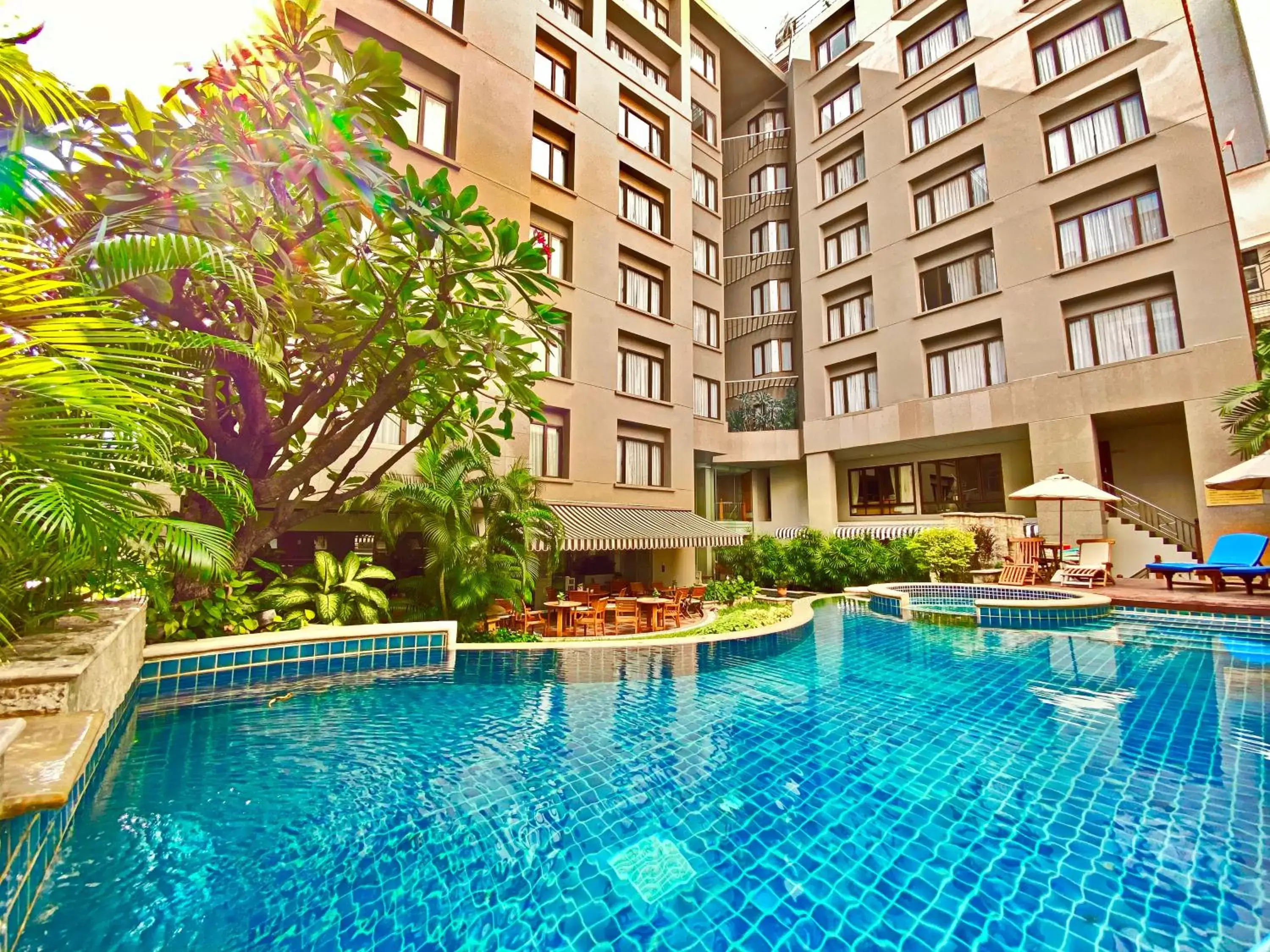 Property building in Silom Serene A Boutique Hotel - SHA Extra Plus