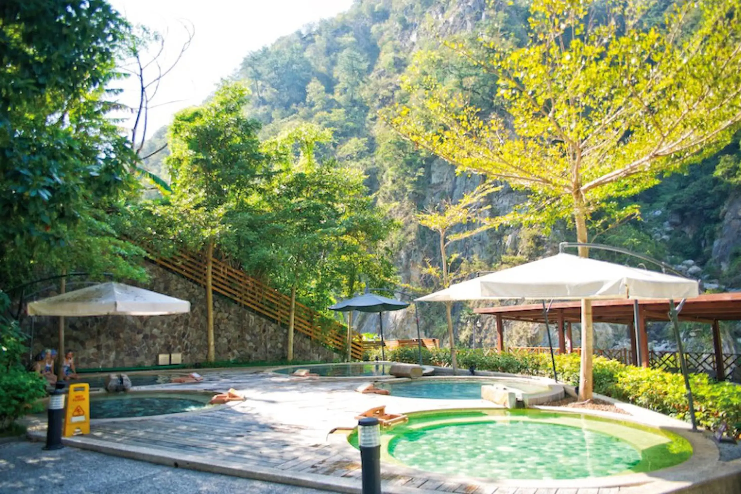 Open Air Bath, Swimming Pool in Uni-Resort Ku-Kuan