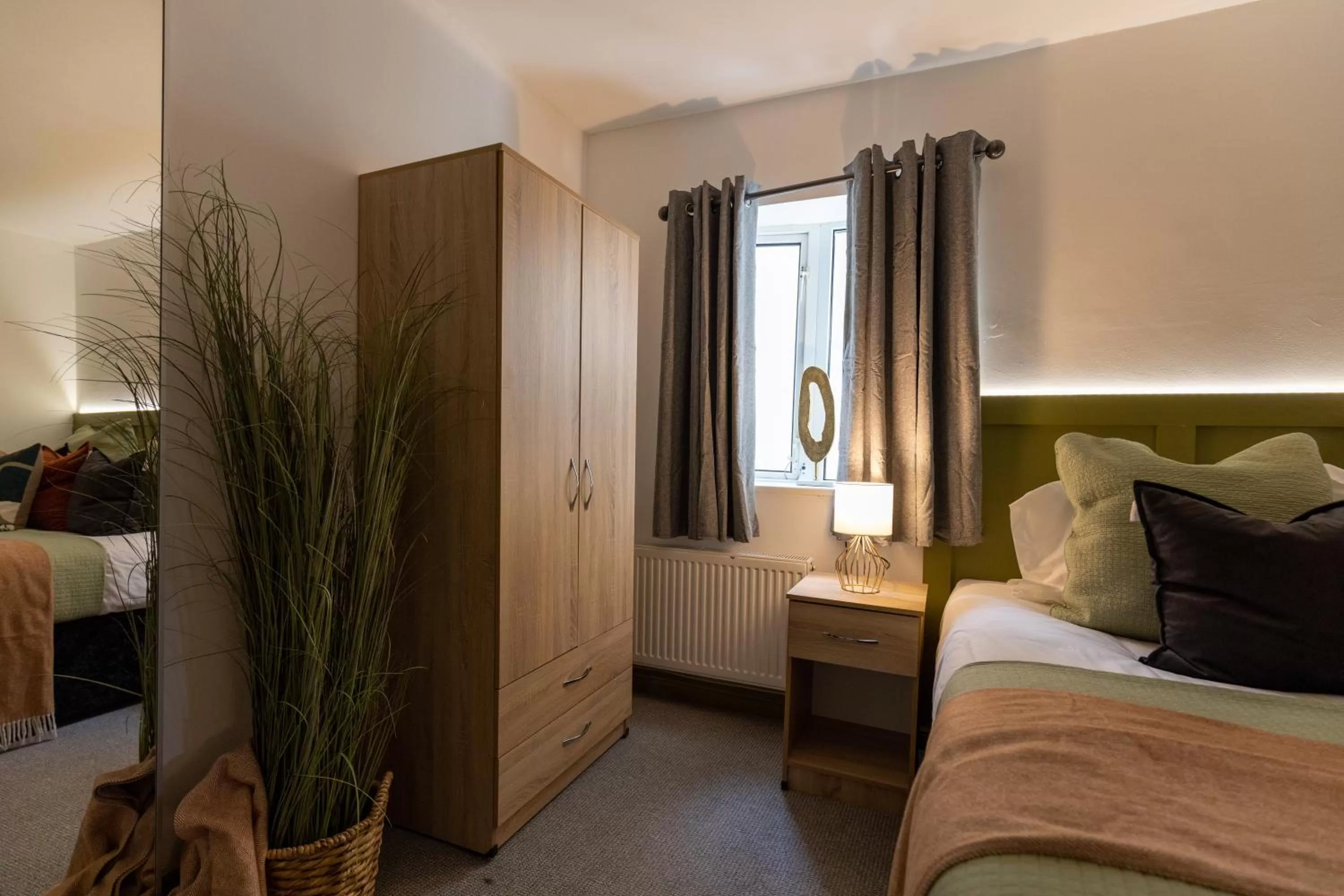 Bed in The Angharad Hotel and Restaurant