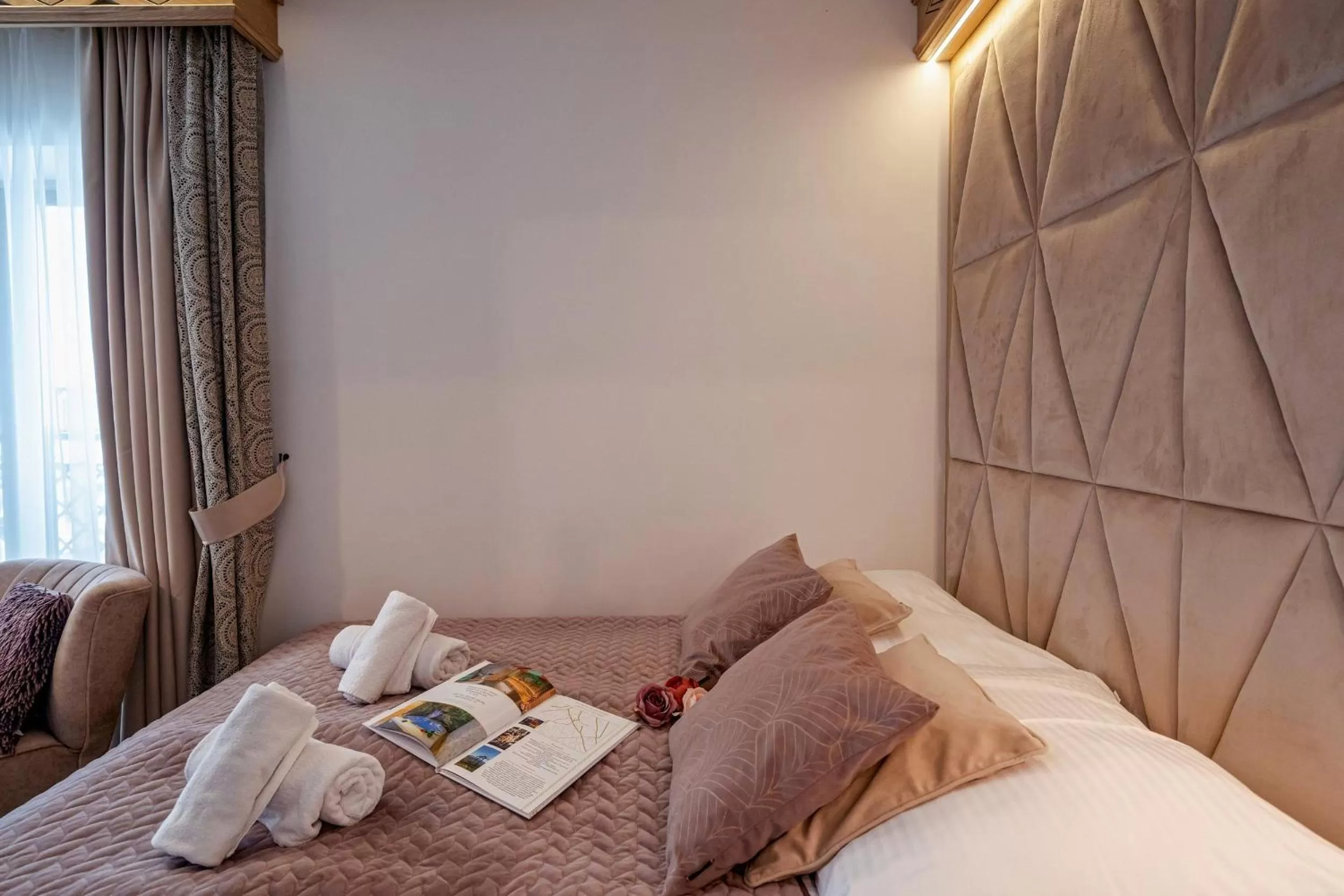 Bed in Serce Tatr Residence Zakopane - blisko Krupówek