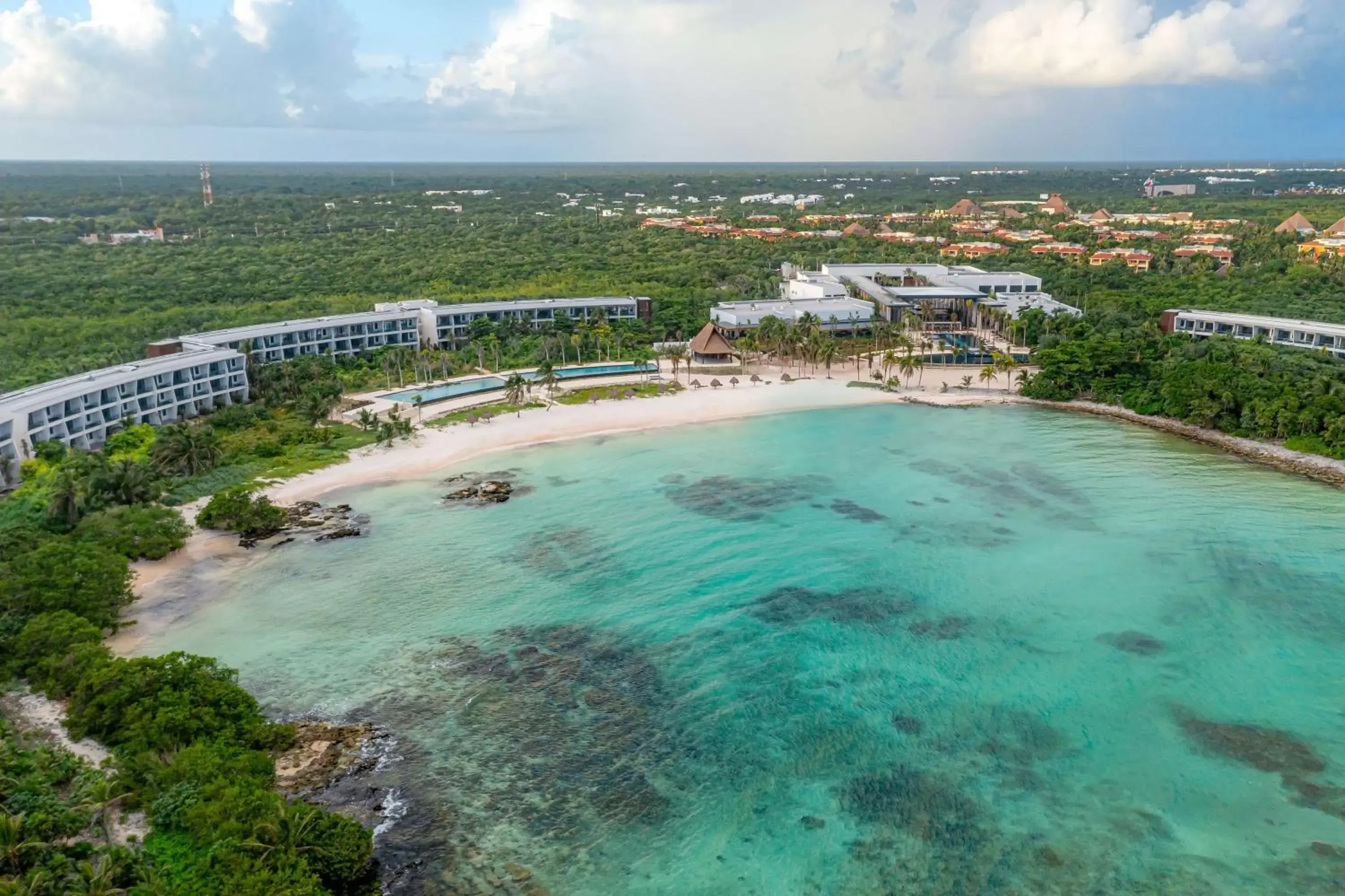 Property building, Bird's-eye View in Conrad Tulum Riviera Maya