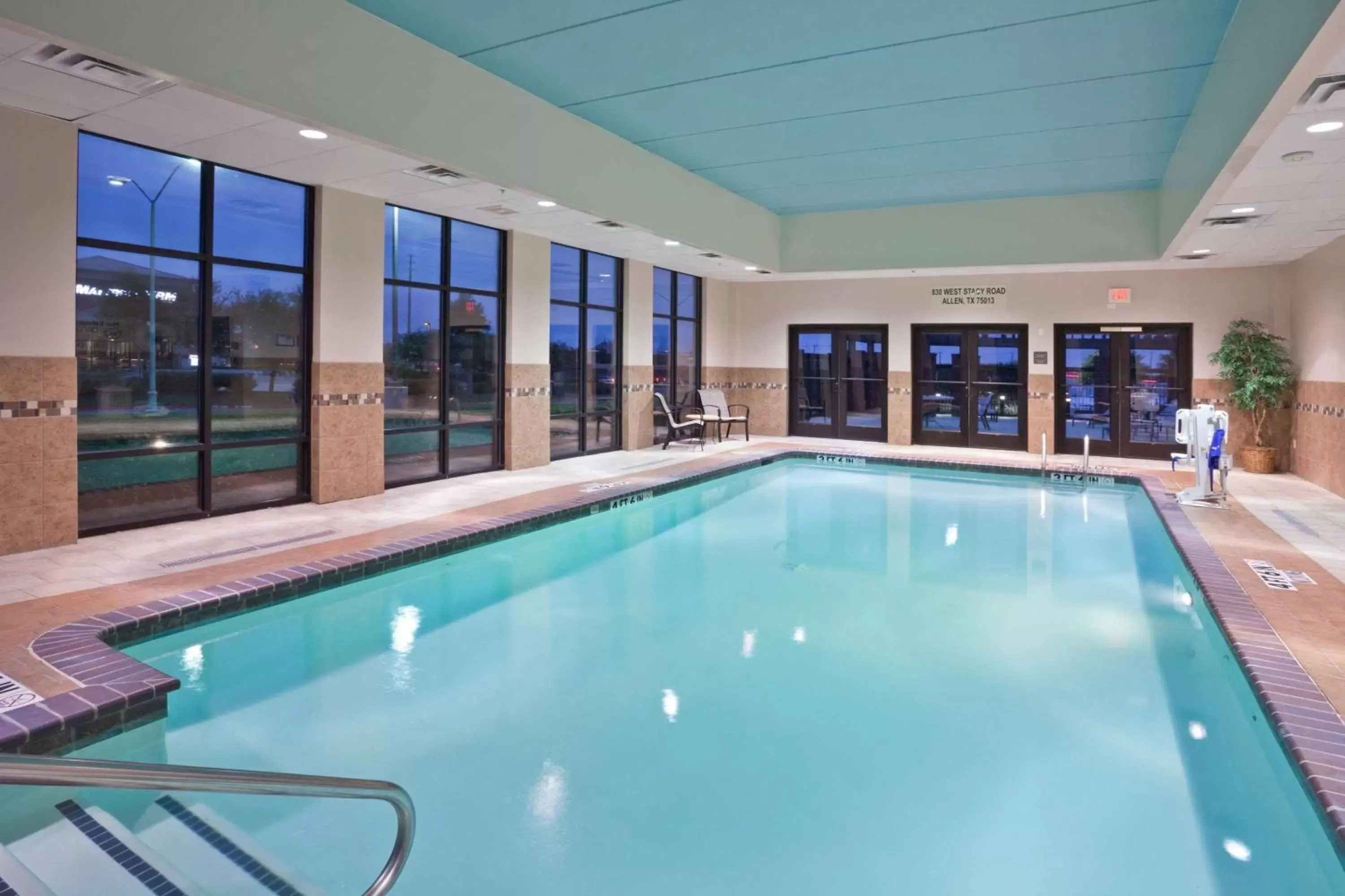 Pool view, Swimming Pool in Hampton Inn & Suites Dallas-Allen