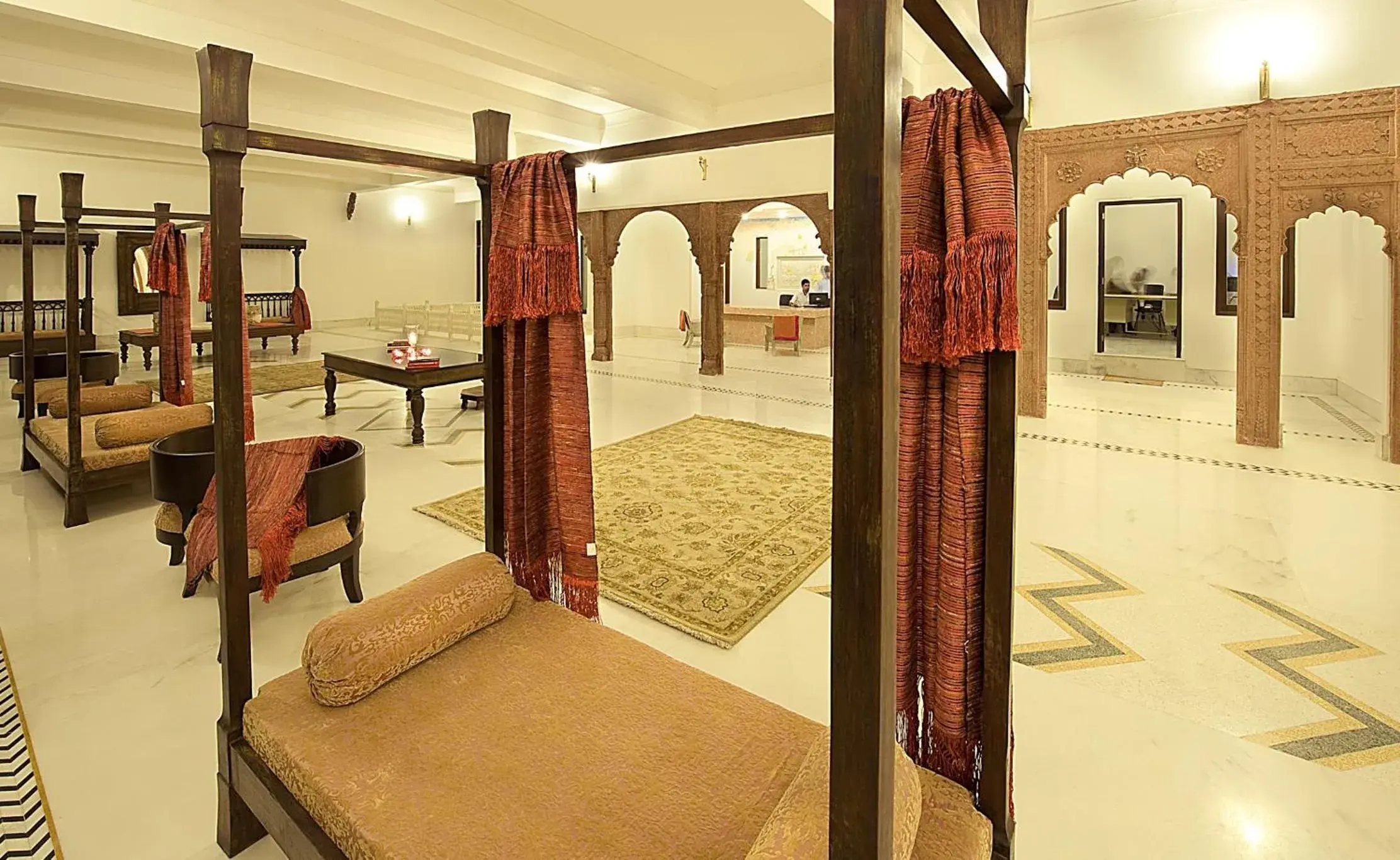 Lobby or reception in Fateh Garh Resort by Fateh Collection