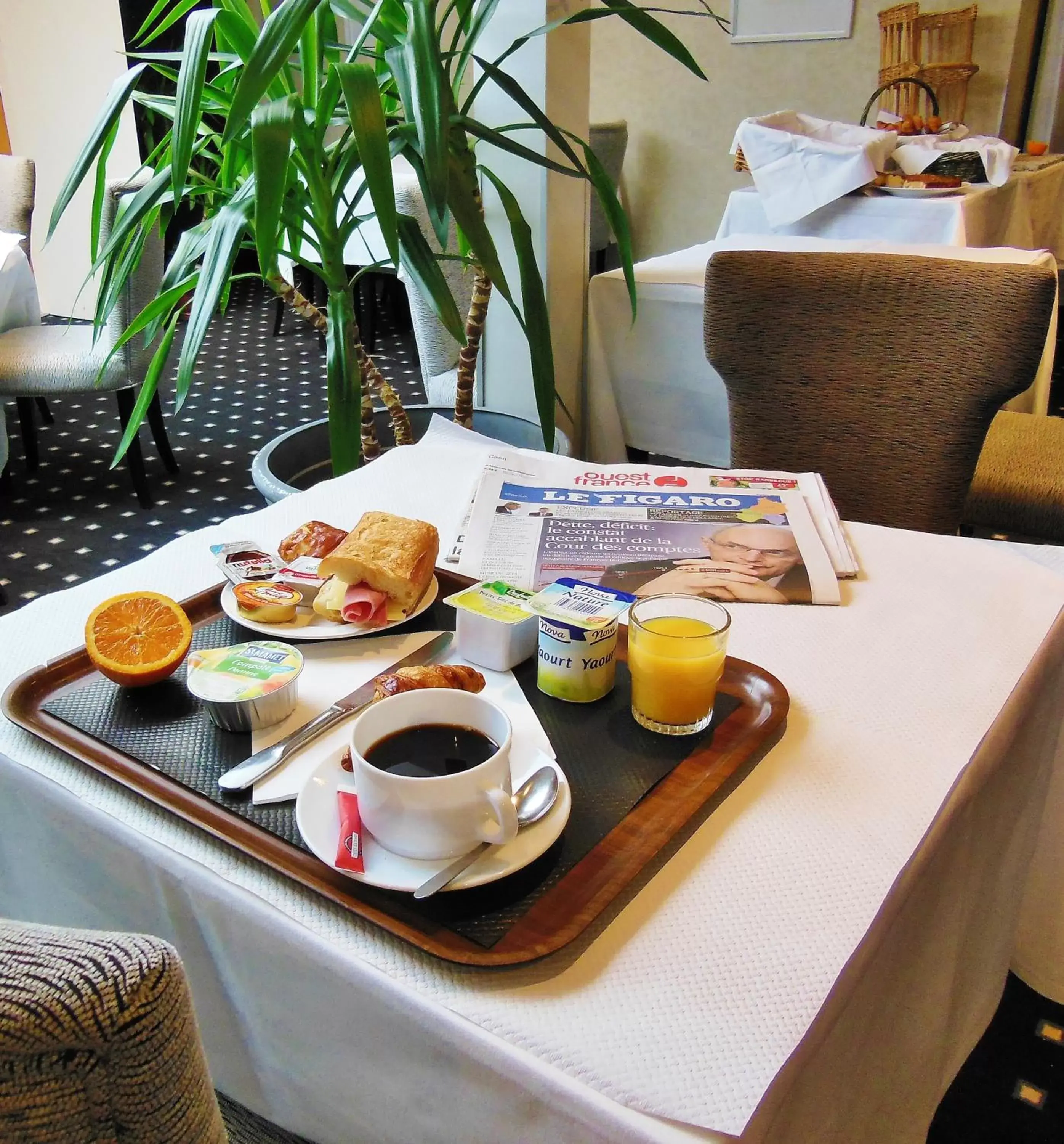 Restaurant/places to eat, Breakfast in The Originals City, Hotel Otelinn, Caen (Inter-Hotel)