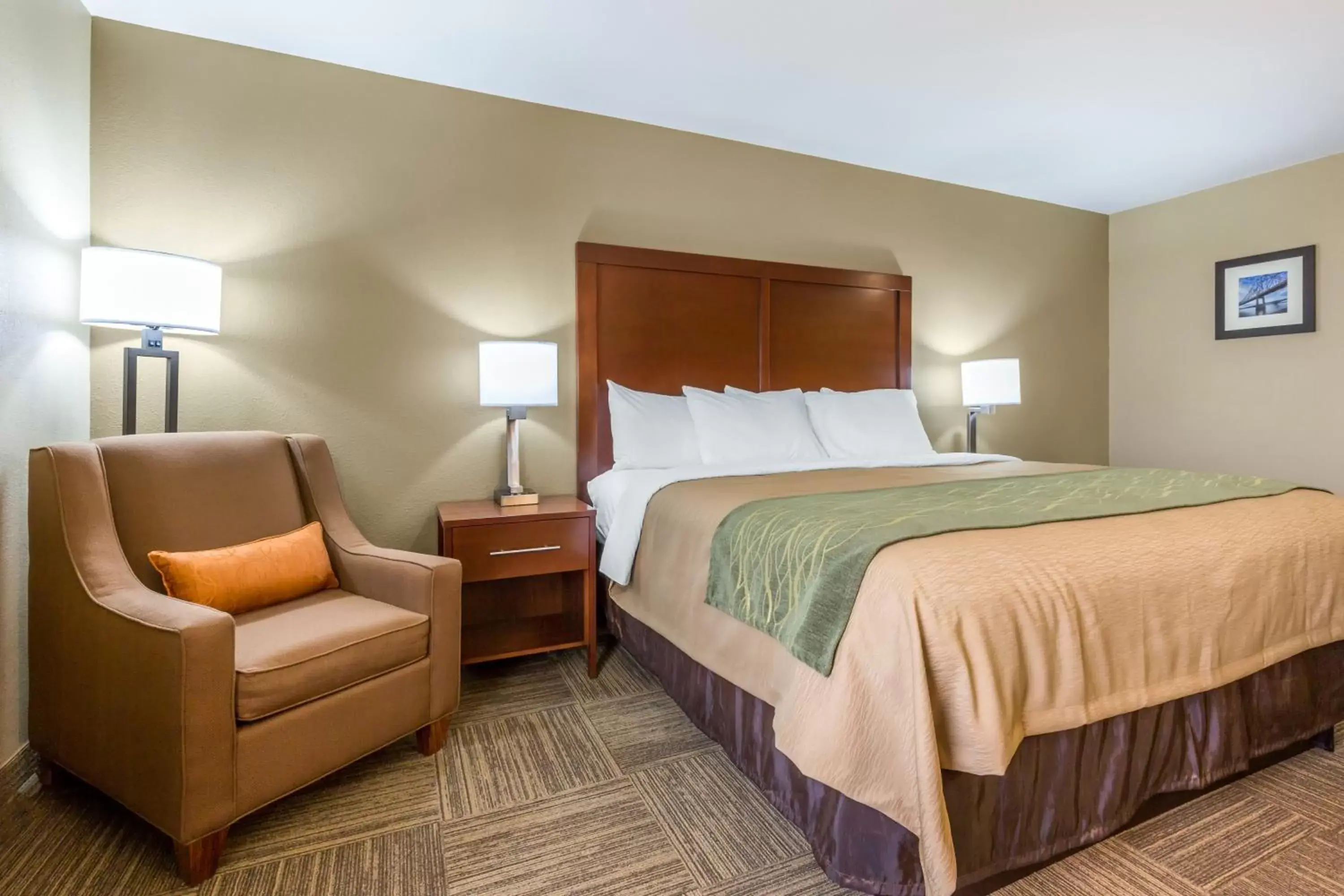 King Room - Disability Access in Comfort Inn Collinsville near St Louis