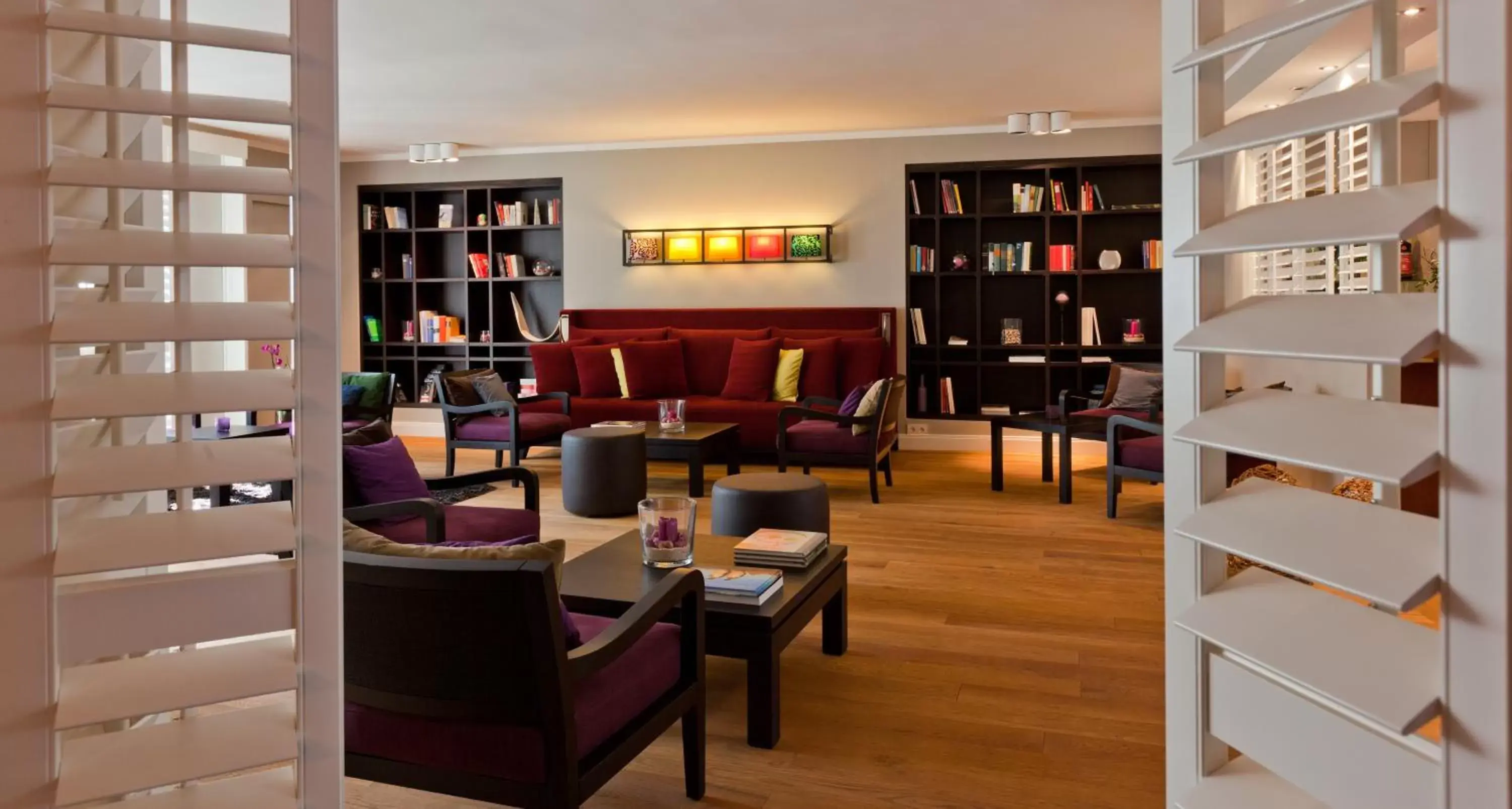 Lounge or bar, Library in Hotel Wetterstein