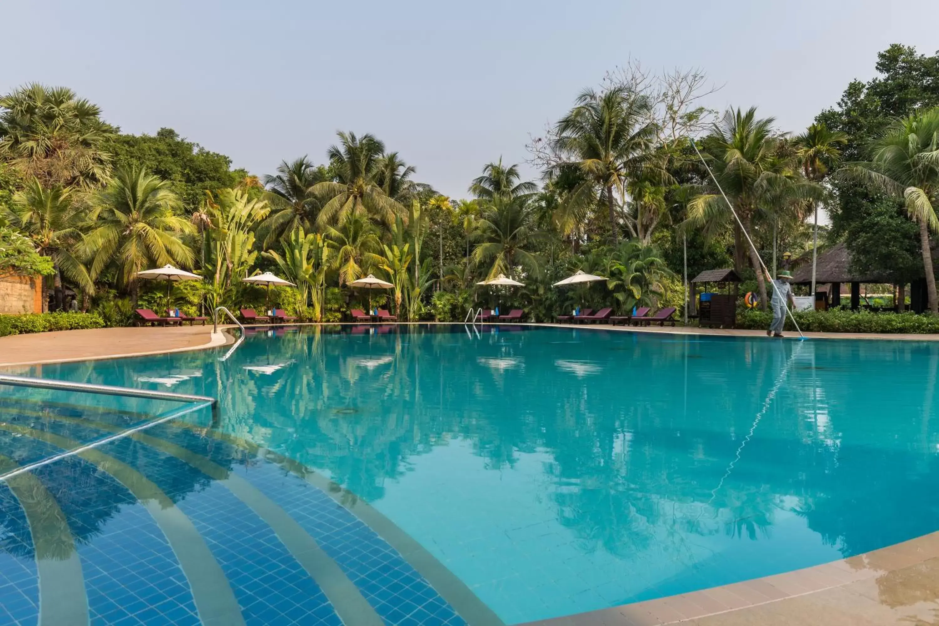Swimming pool in Angkor Century Resort & Spa Swimming pool in Angkor Century Resort & Spa