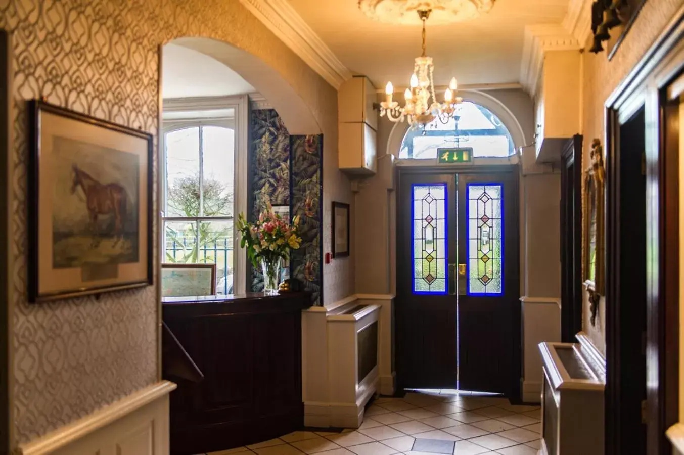 Lobby or reception in Blarney Castle Hotel