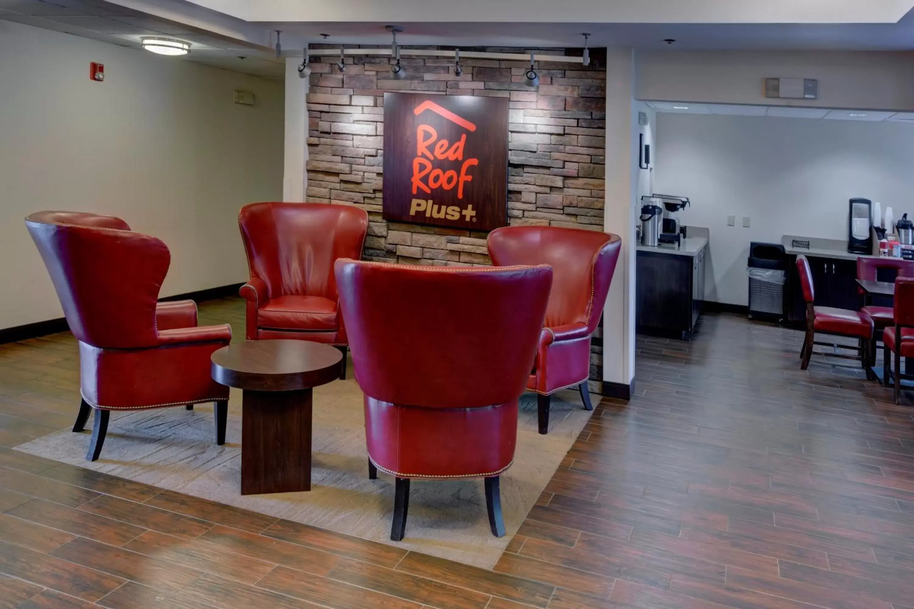 Lobby or reception in Red Roof Inn PLUS Raleigh Downtown NCSU Conv Center Lobby or reception in Red Roof Inn PLUS Raleigh Downtown NCSU Conv Center
