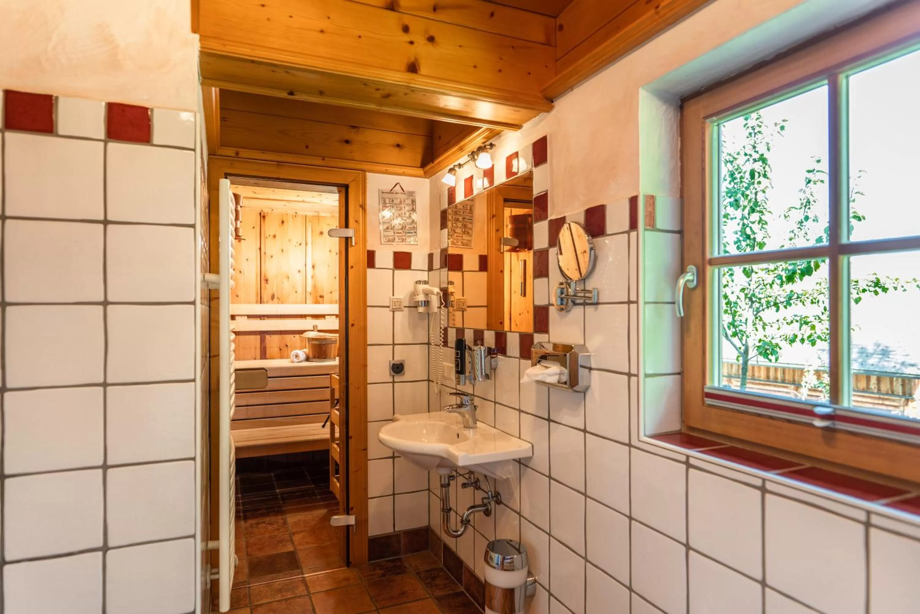 Sauna in Almwelt Austria
