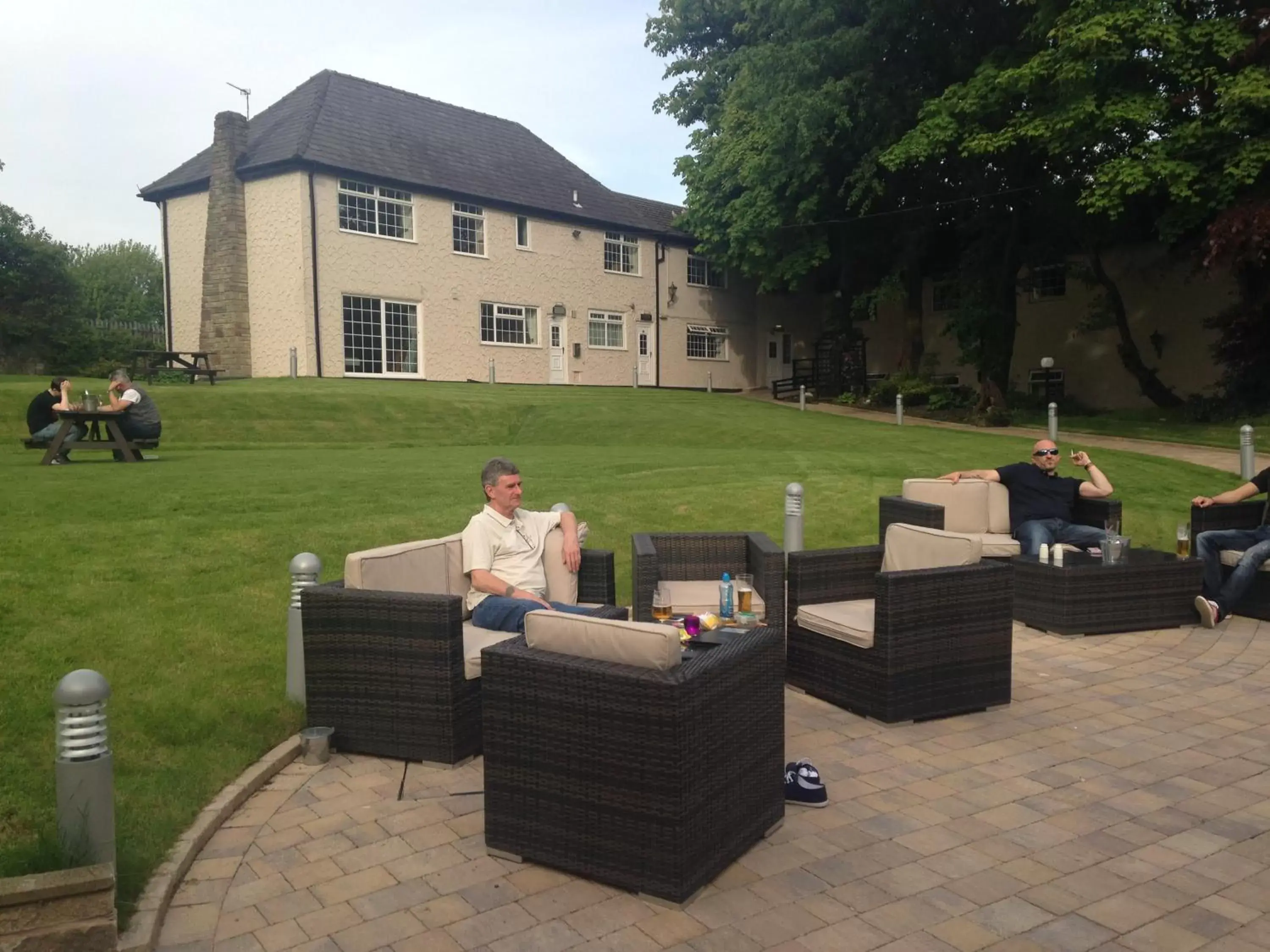 Patio in Best Western Bolholt Country Park Hotel