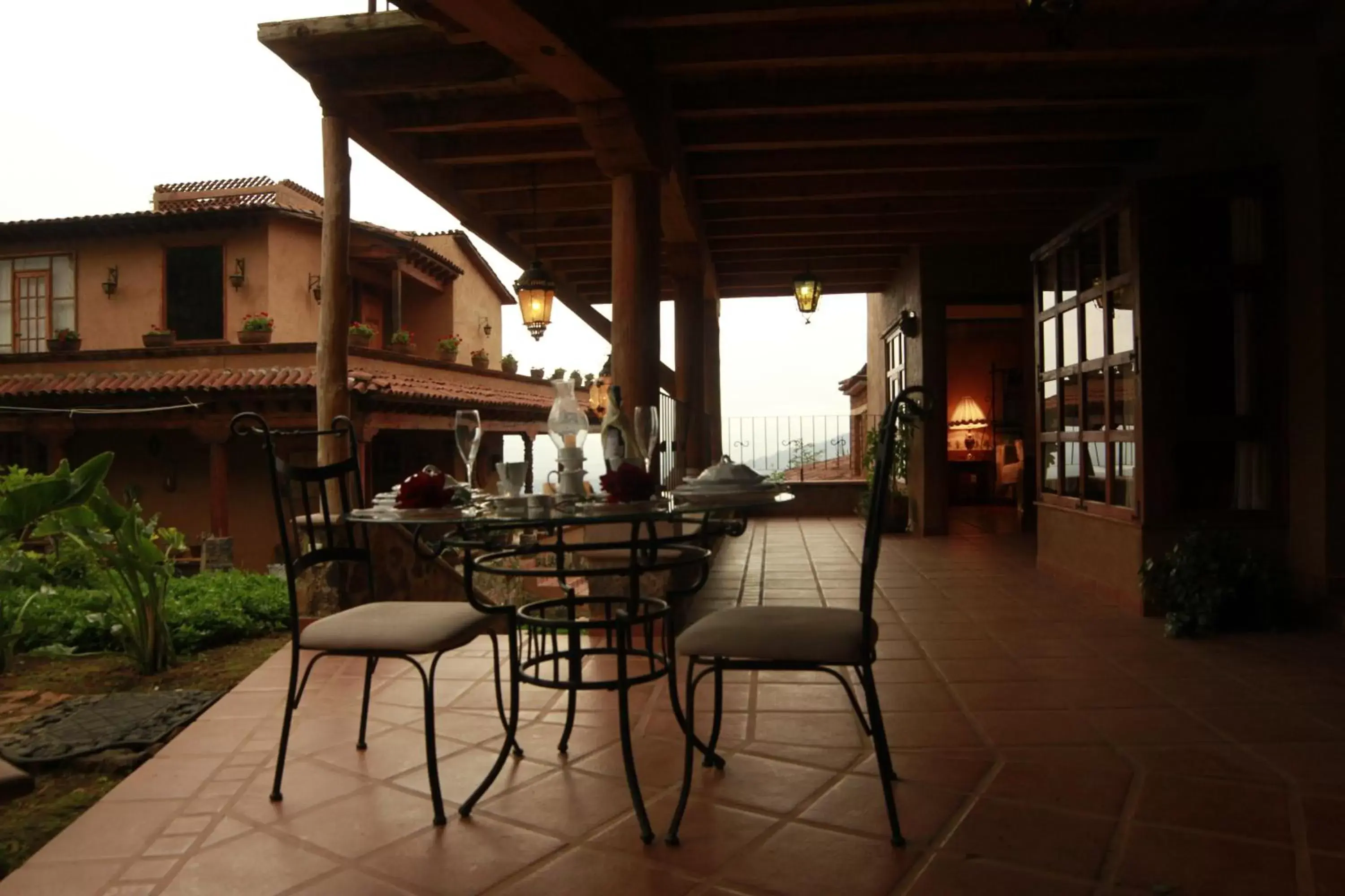 Balcony/Terrace in Eco Hotel Ixhi