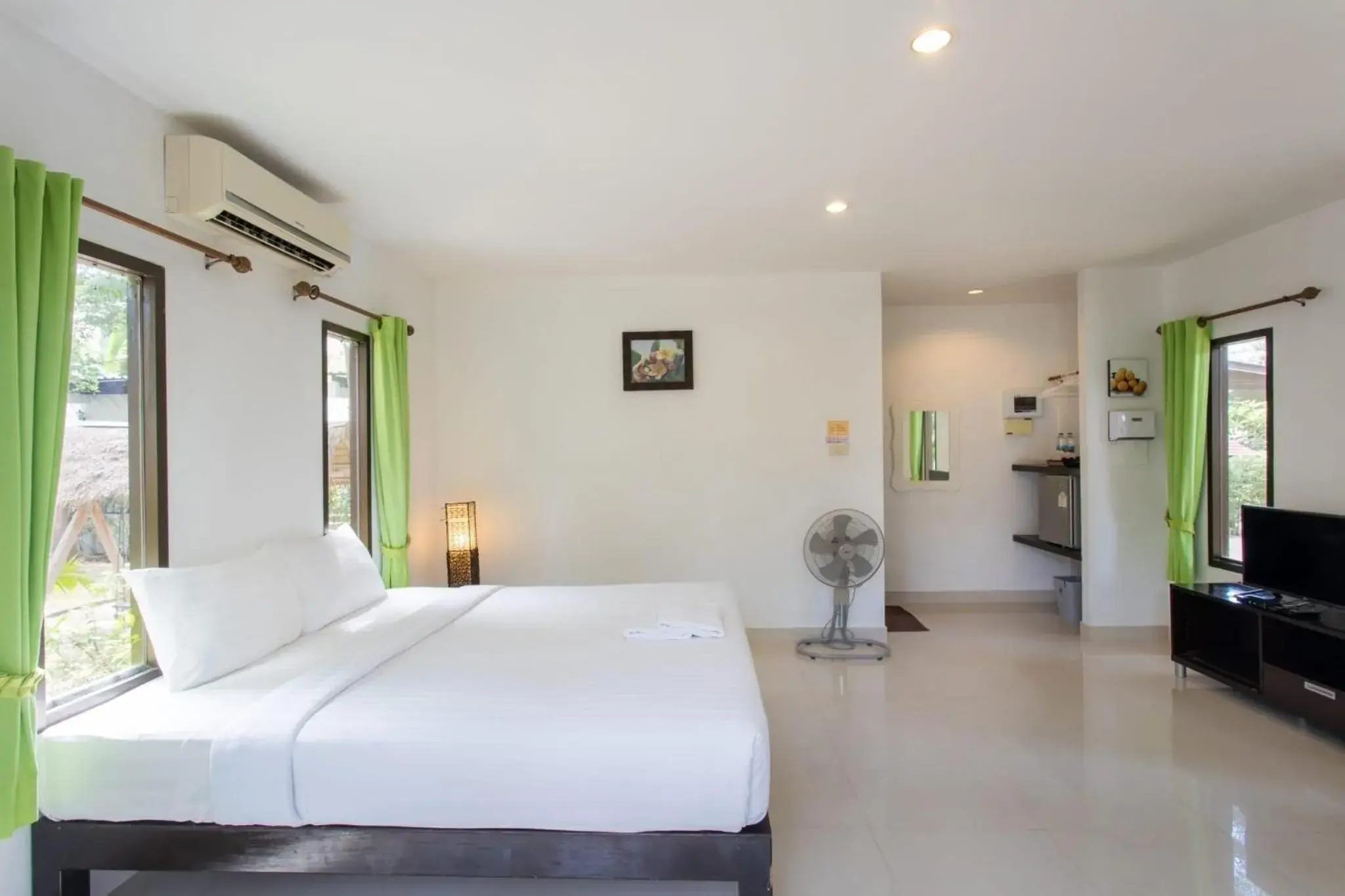 Bedroom in Pranburi Cabana Resort