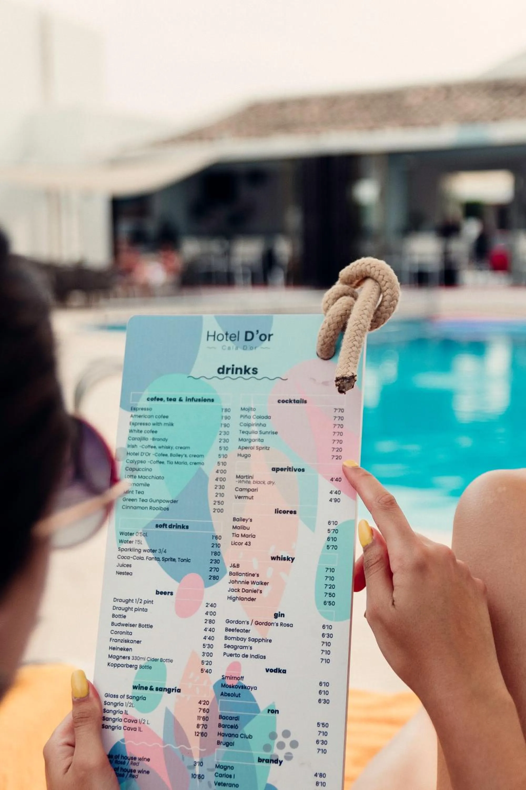 Off site in Hotel d'Or