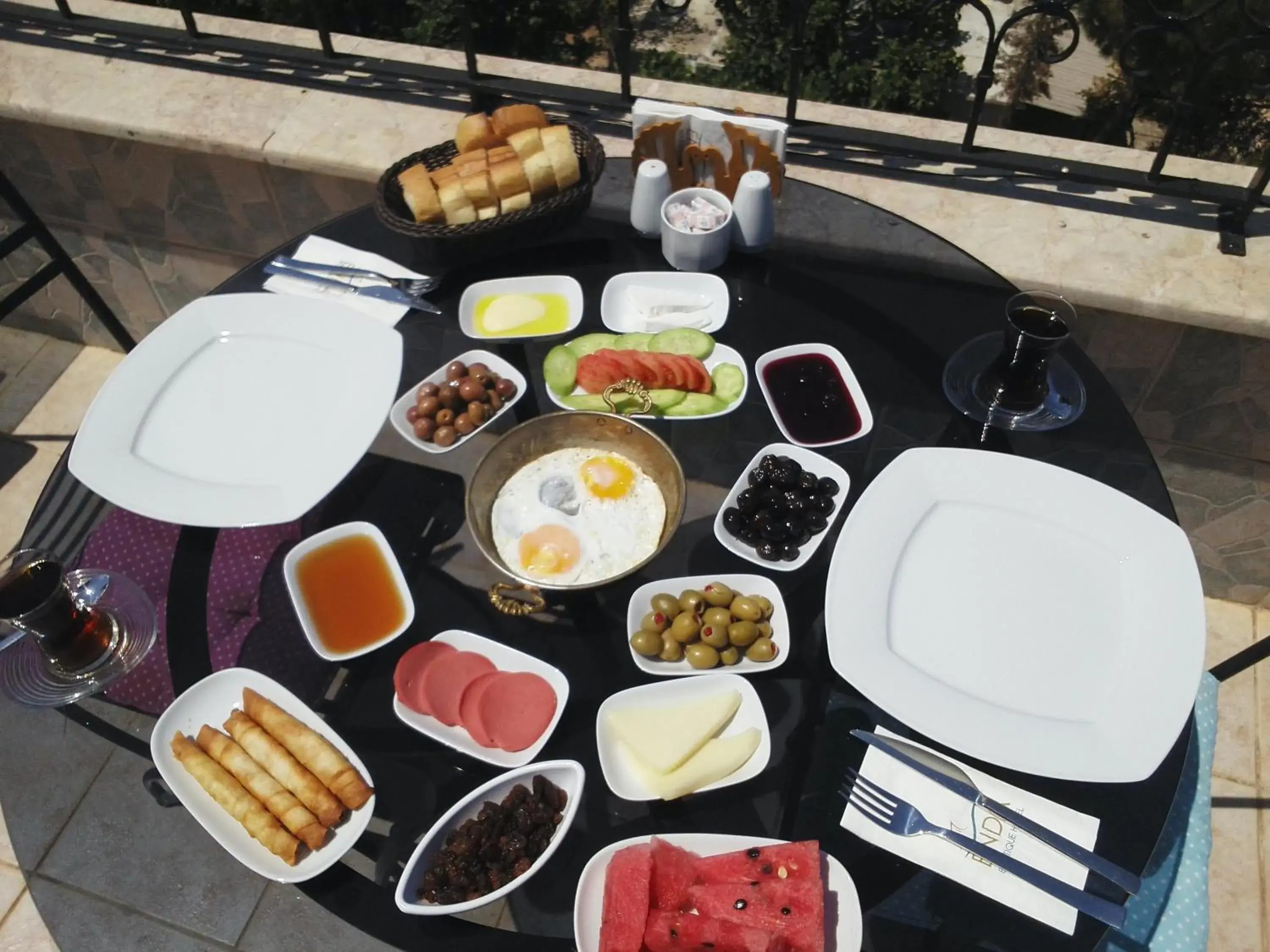 Breakfast in Enda Boutique Hotel Kalkan