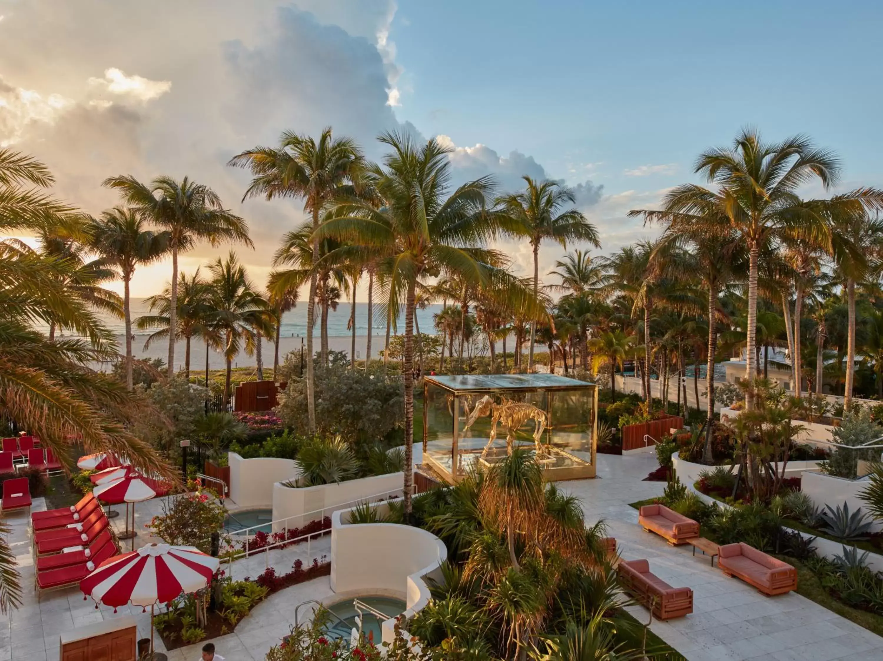 Beach, Pool View in Faena Hotel Miami Beach
