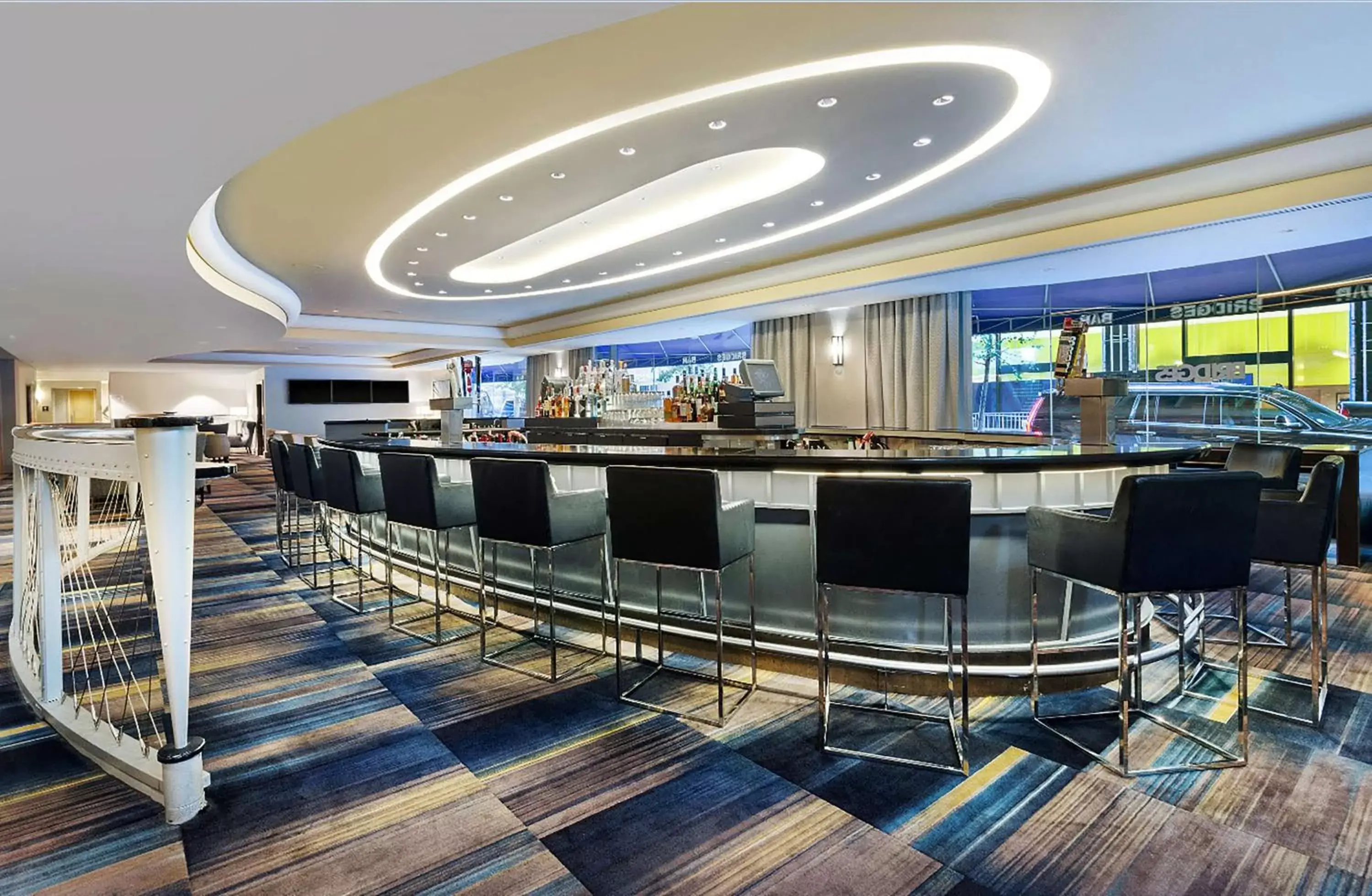 Lounge or bar in Hilton Club New York