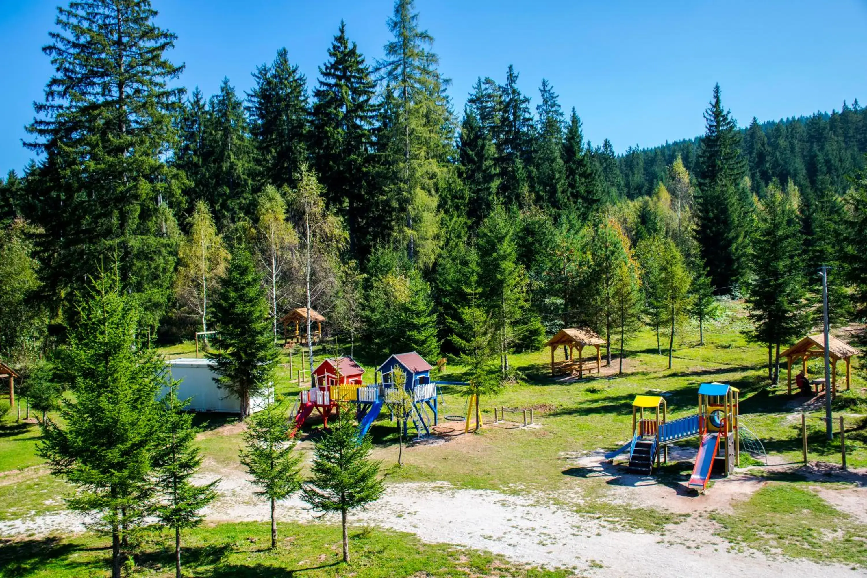 Children play ground in Pino Nature Hotel