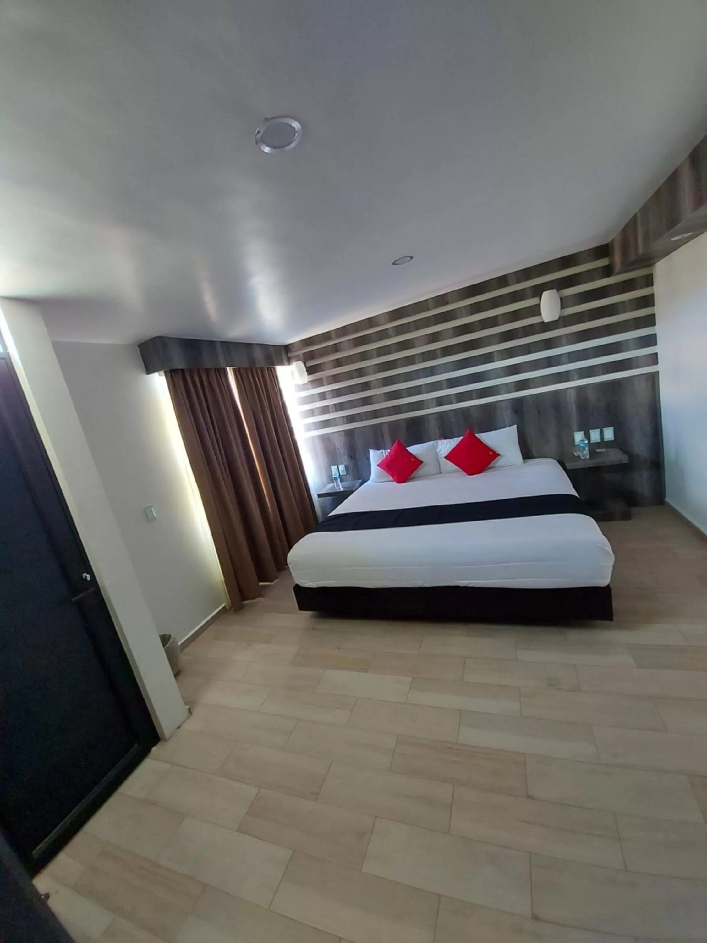 Bed in Hotel La Estancia Zacatlan