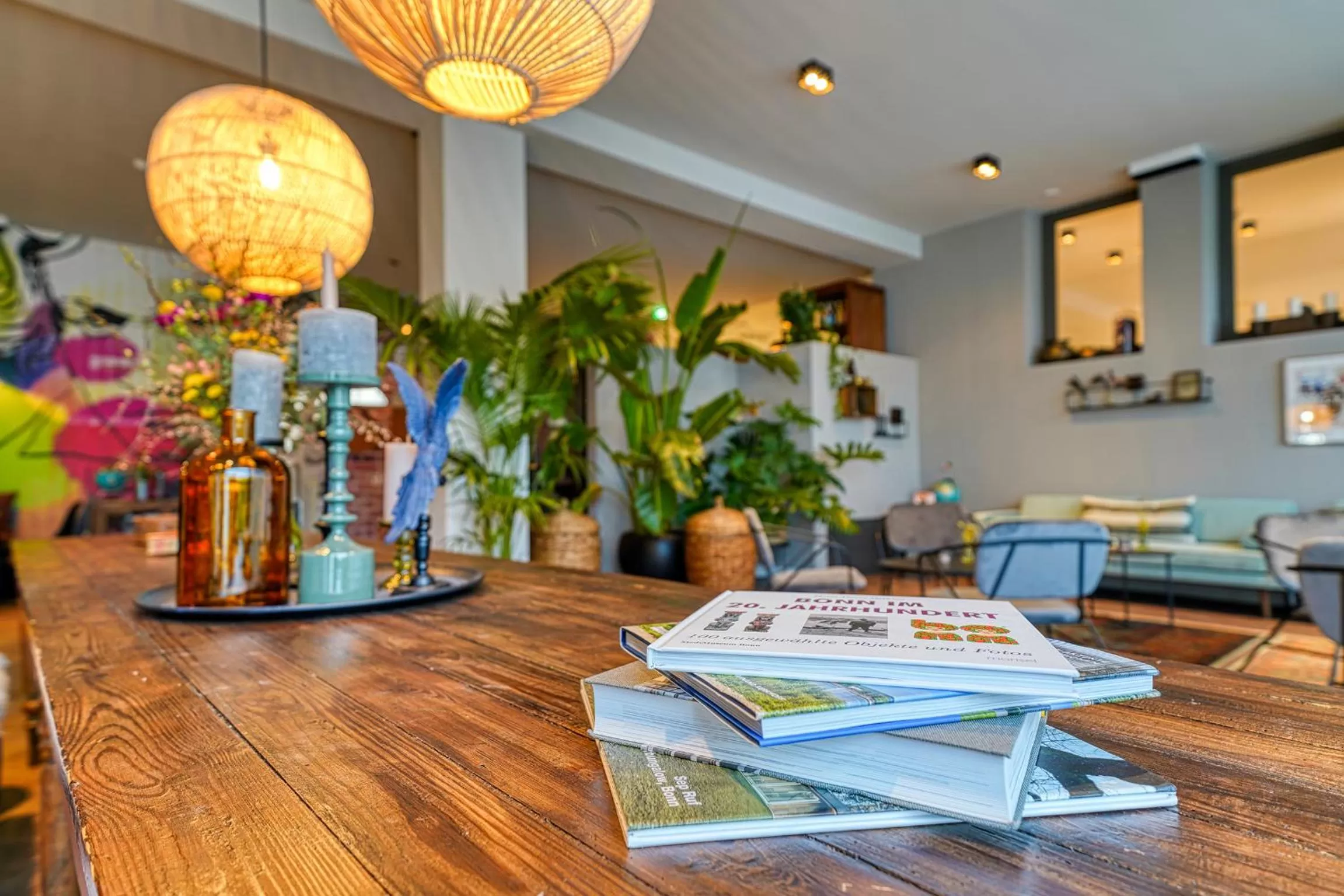 Lobby or reception in NYCE Hotel Bonn