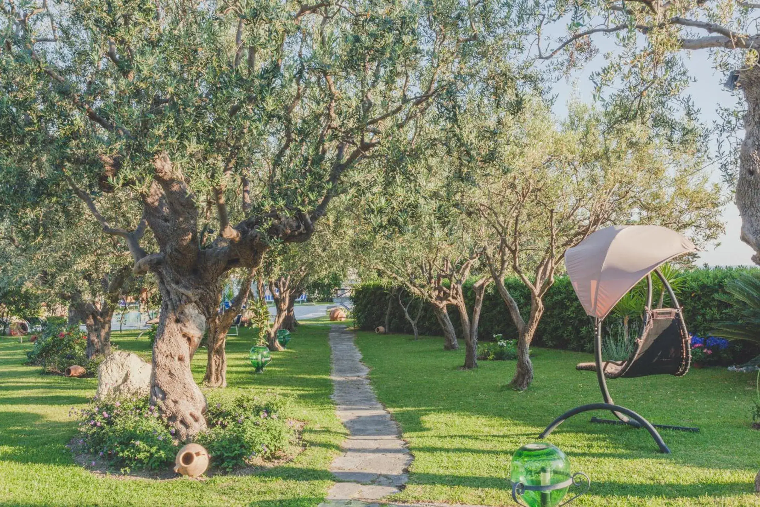 Garden in Hotel Ideal