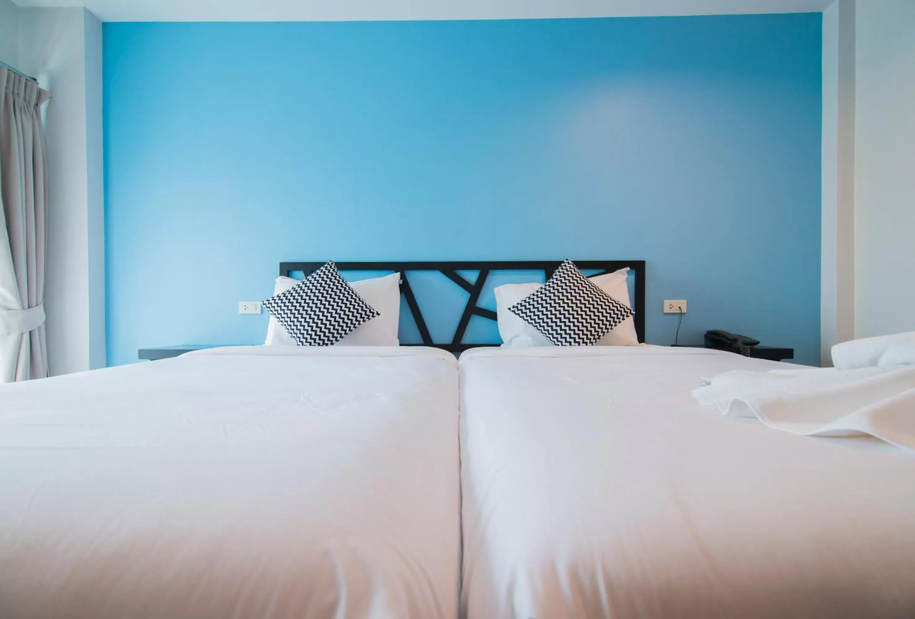 Bedroom, Bed in Sleep Whale Hotel