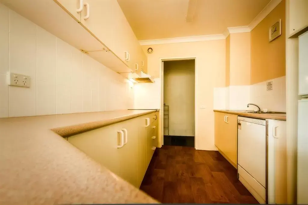 Kitchen/Kitchenette in Sandcastles Holiday Apartments