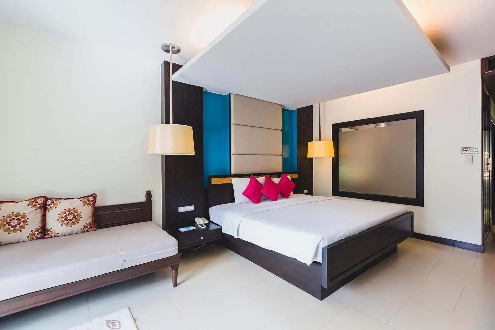 Bed in Krabi Tipa Resort - SHA EXTRA PLUS