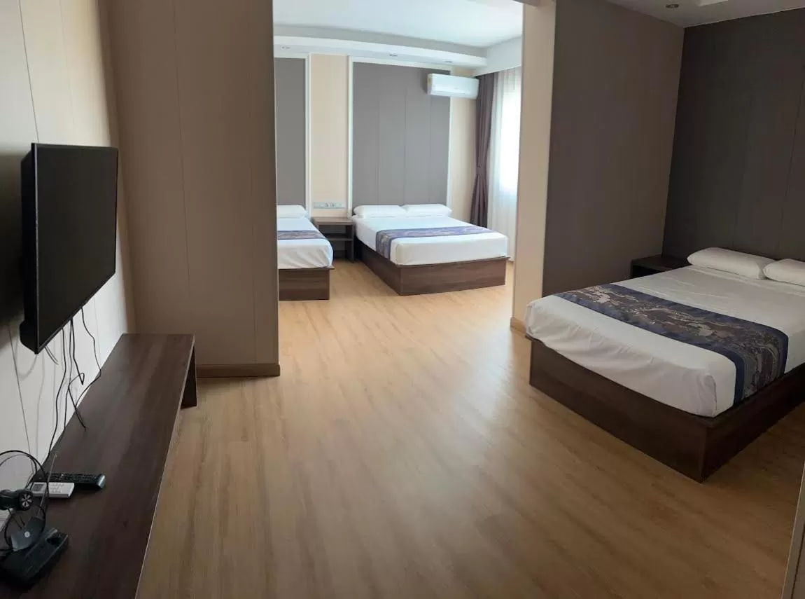 Bed in Hotel Nueva Europa