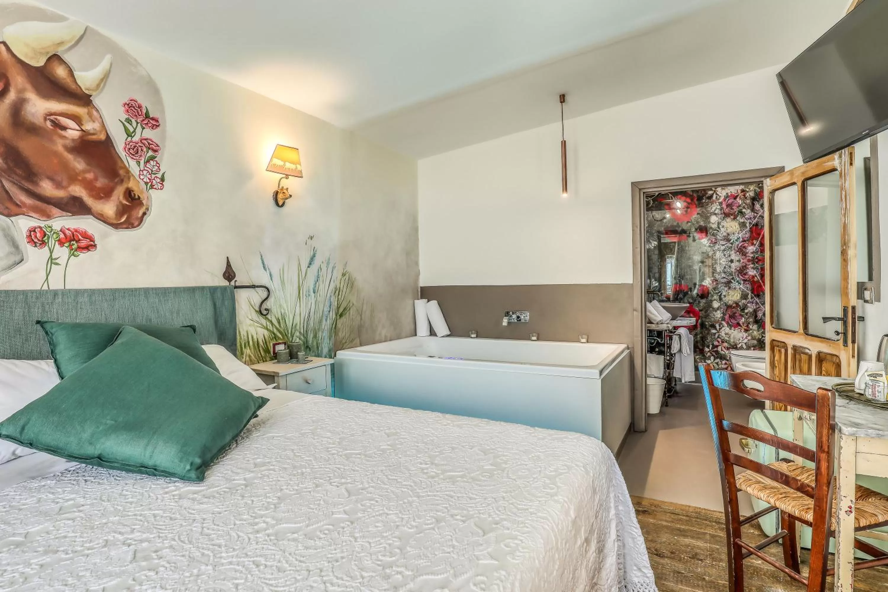 Bedroom, Bed in Trulli Terra Magica