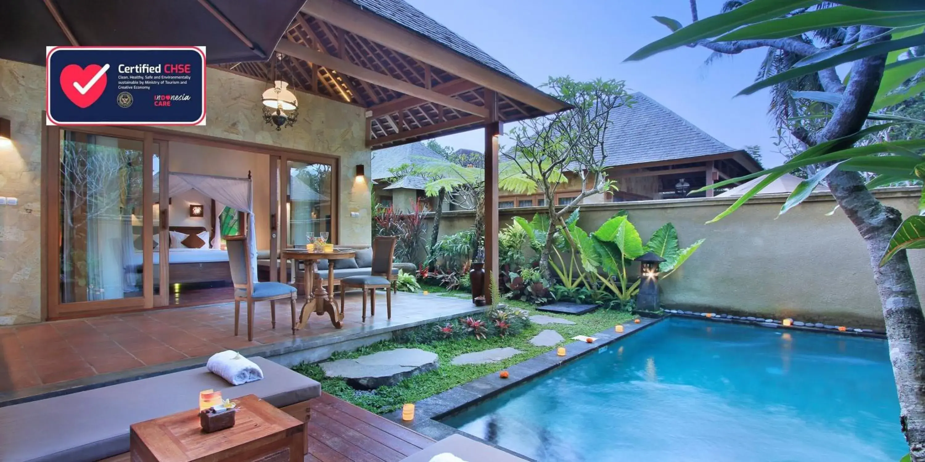 Swimming Pool in Graha Sandat Villas