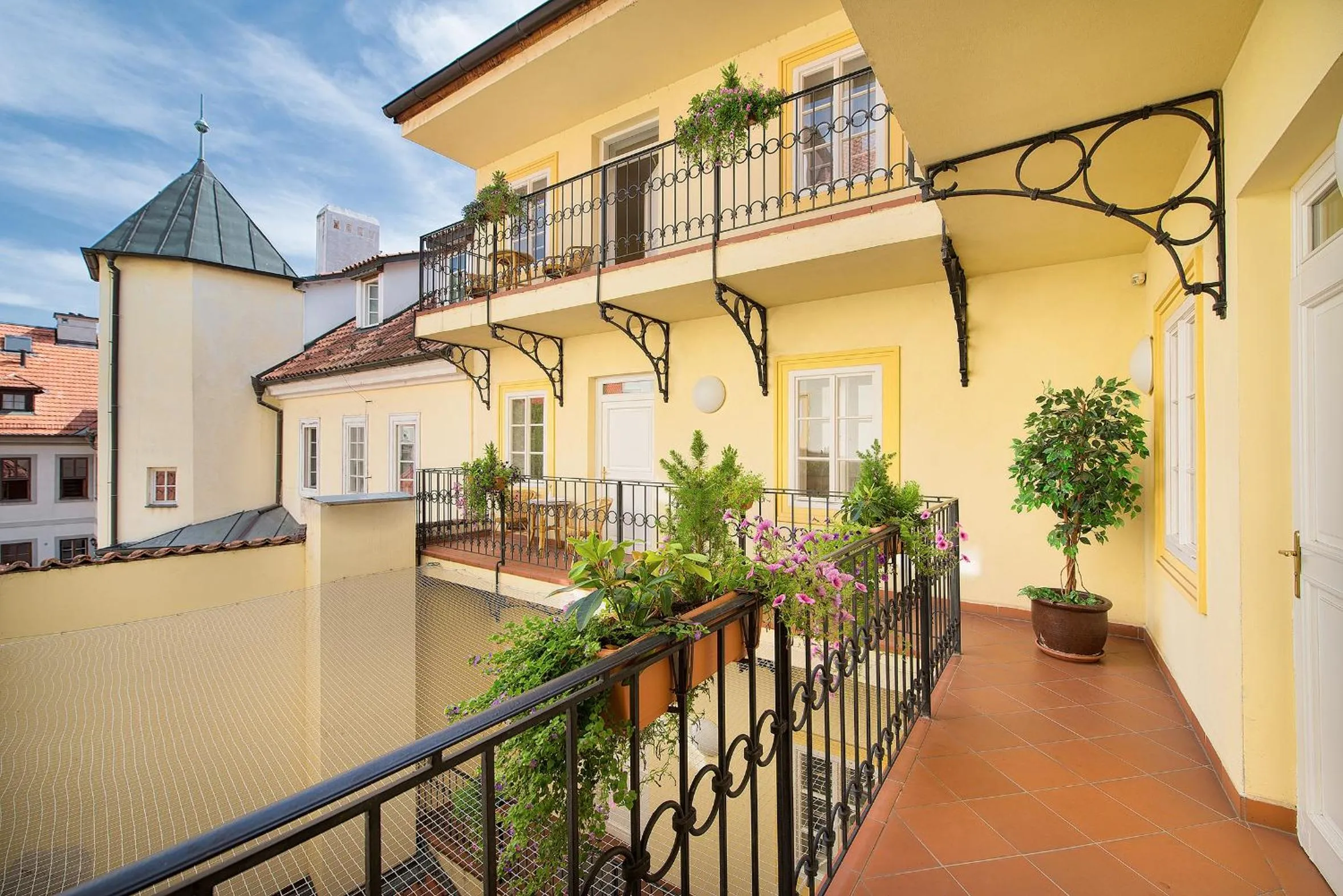 Balcony/Terrace in Boutique Hotel Constans