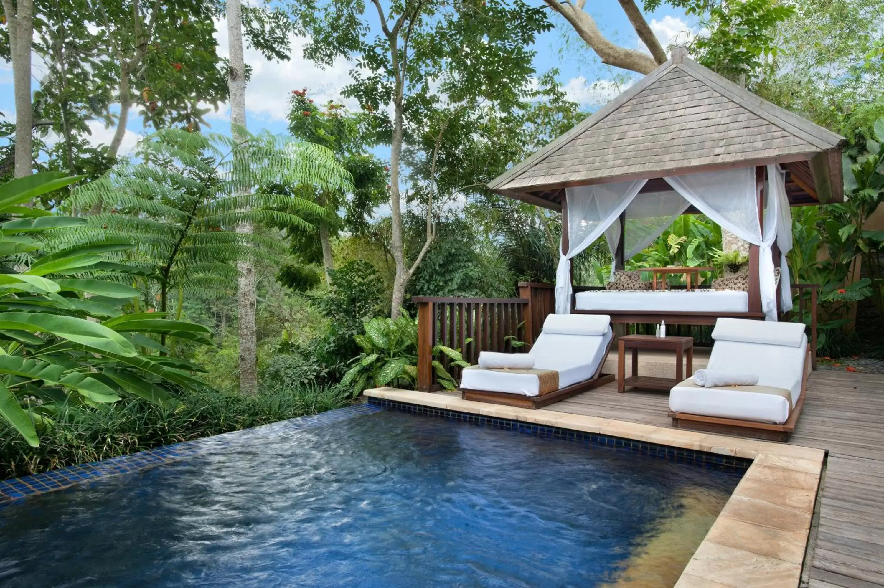 Swimming Pool in Komaneka at Tanggayuda Ubud