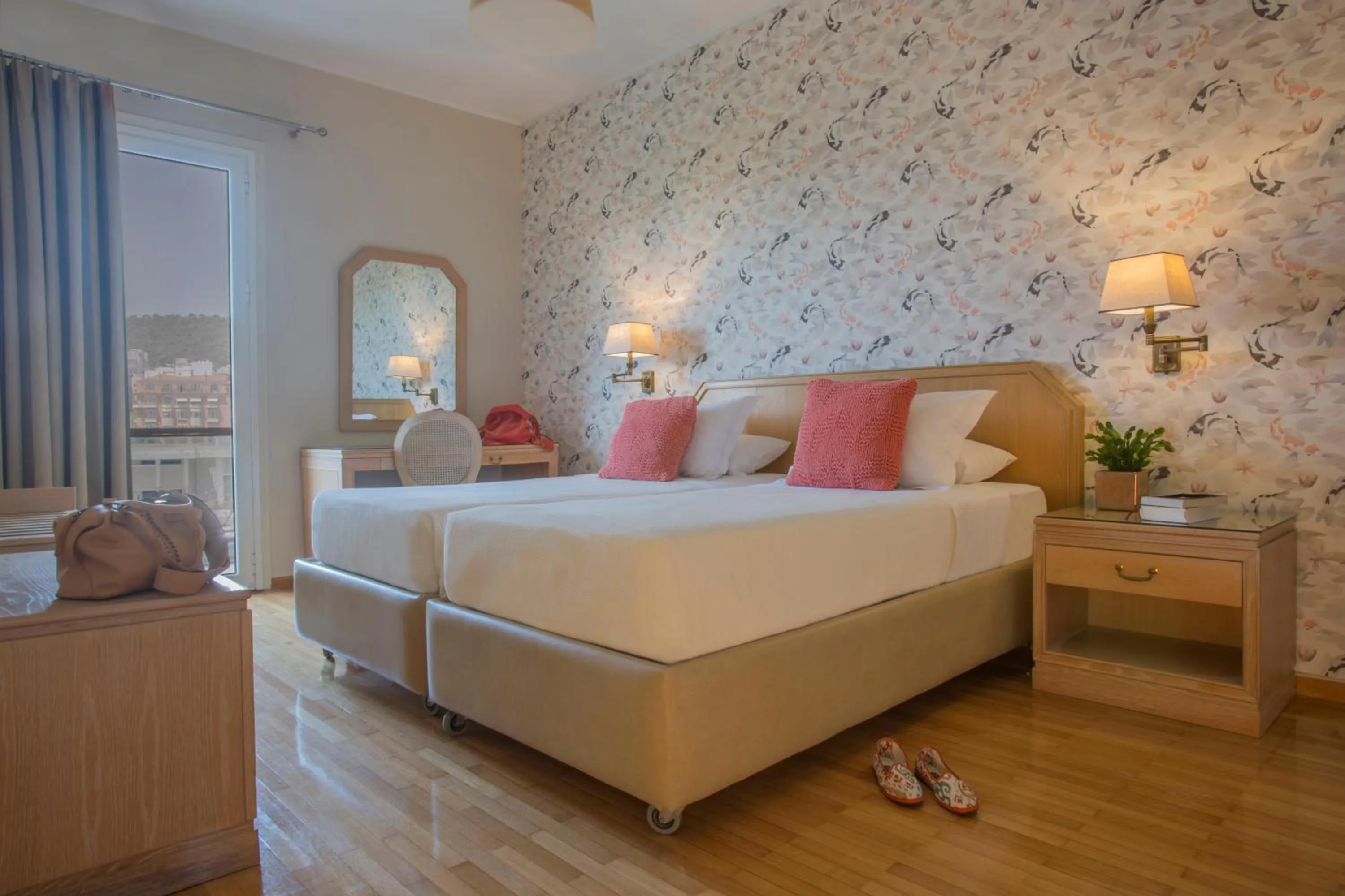 Bed in Delice Hotel - Family Apartments