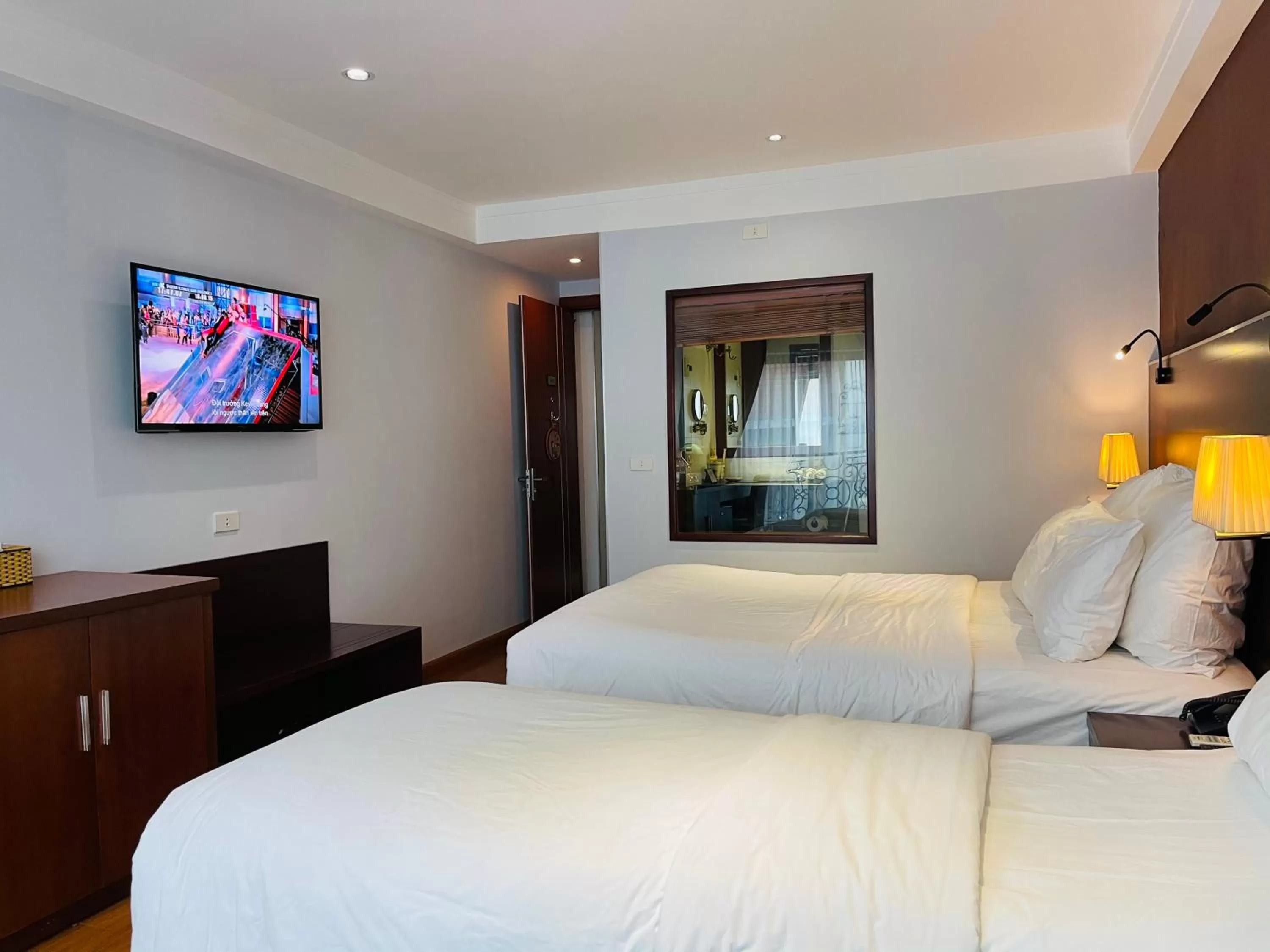 Bedroom, Bed in The Vancouver Hotel - Ninh Binh