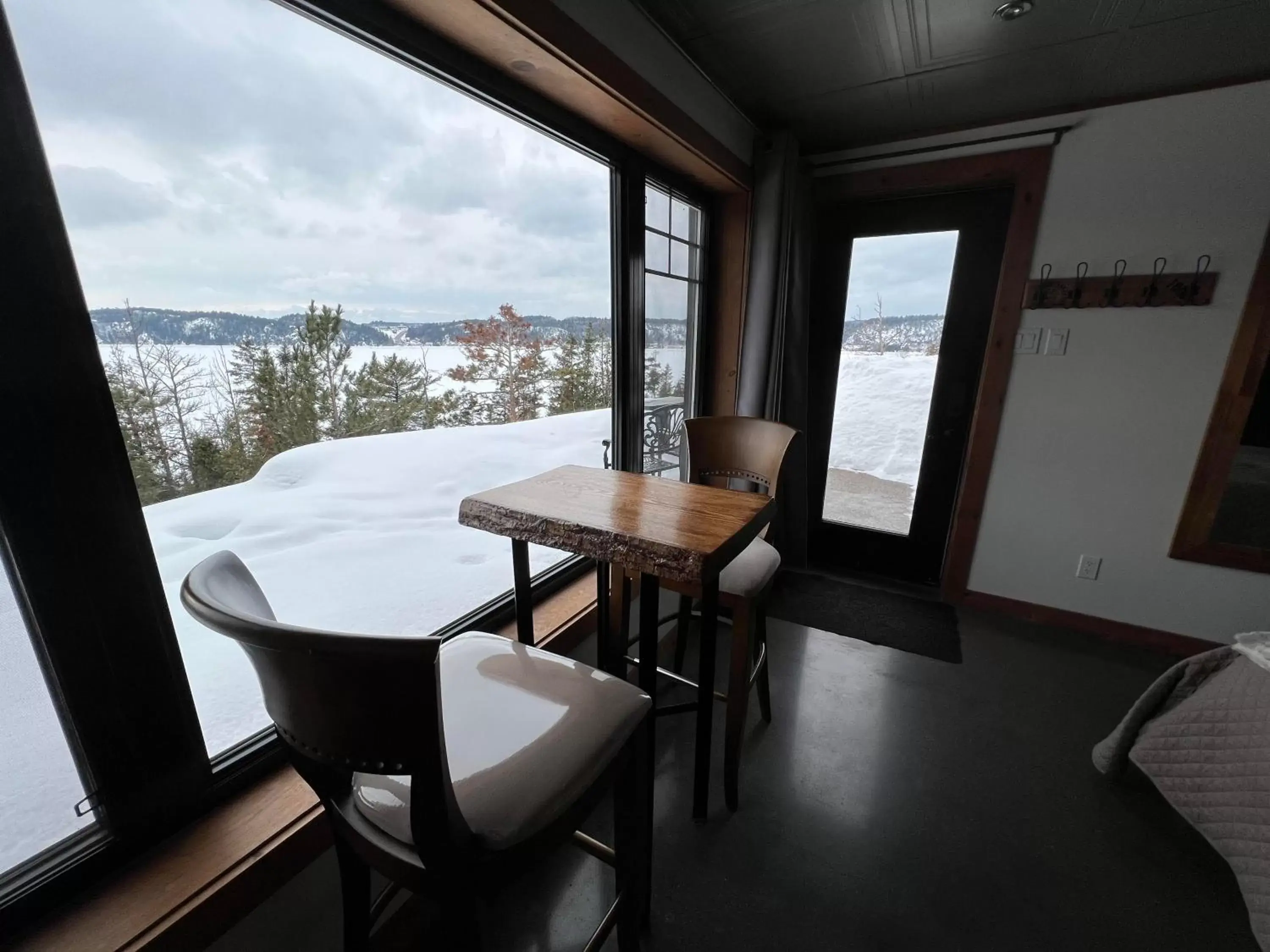 Dining area in Gîte du Haut des Arbres