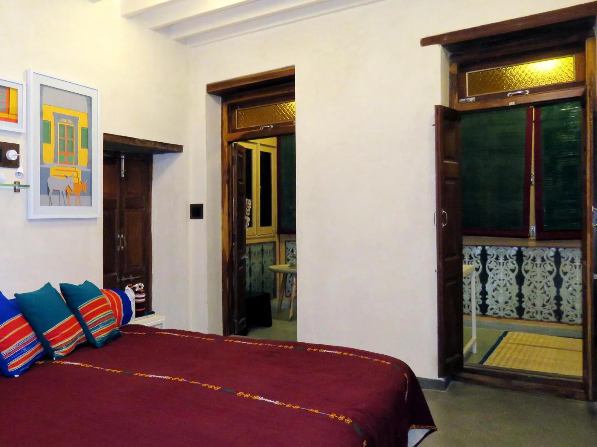 Bed in Mangaldas Ni Haveli II by The House of MG