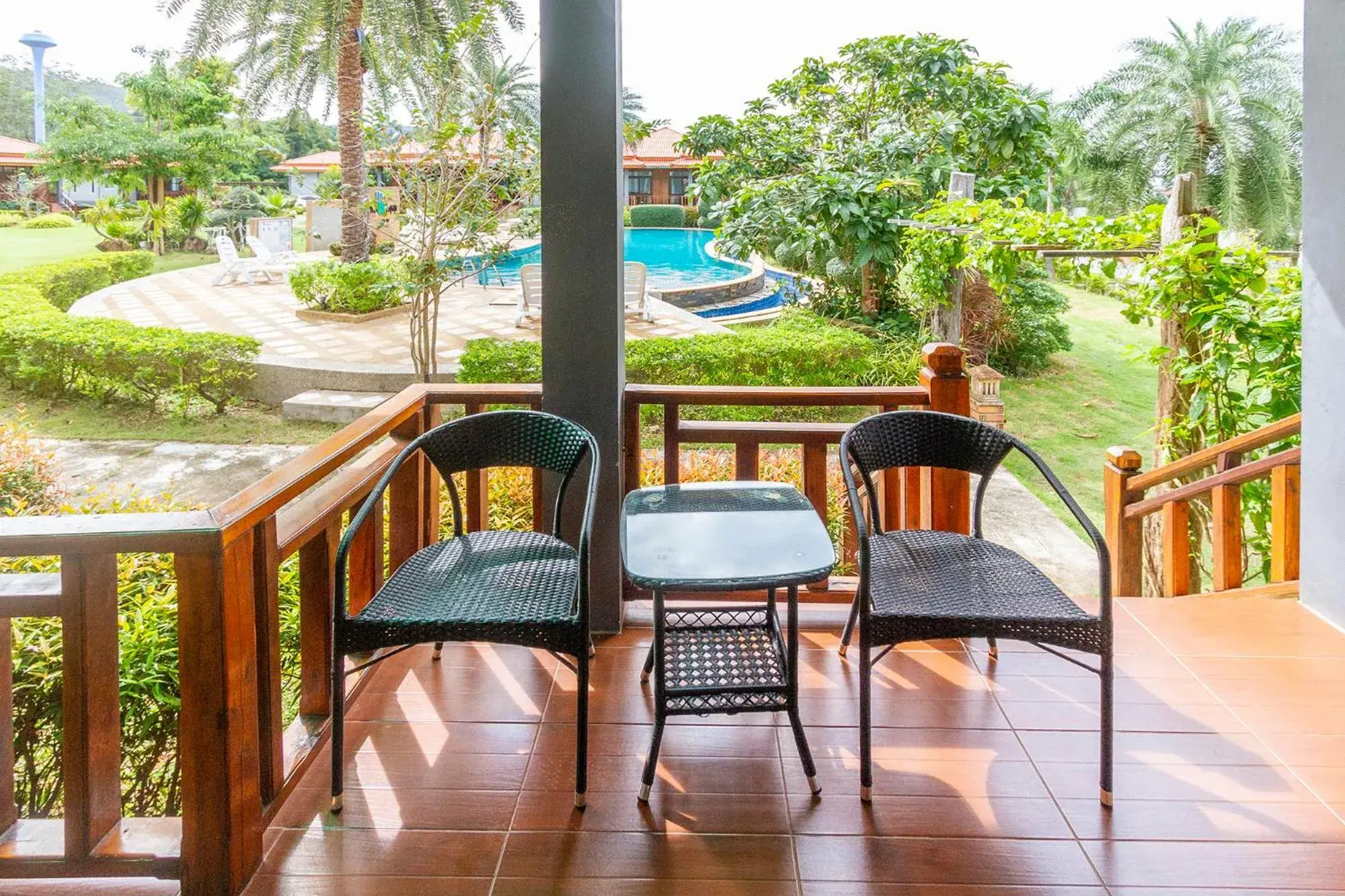 Balcony/Terrace in Lanta Lapaya Resort