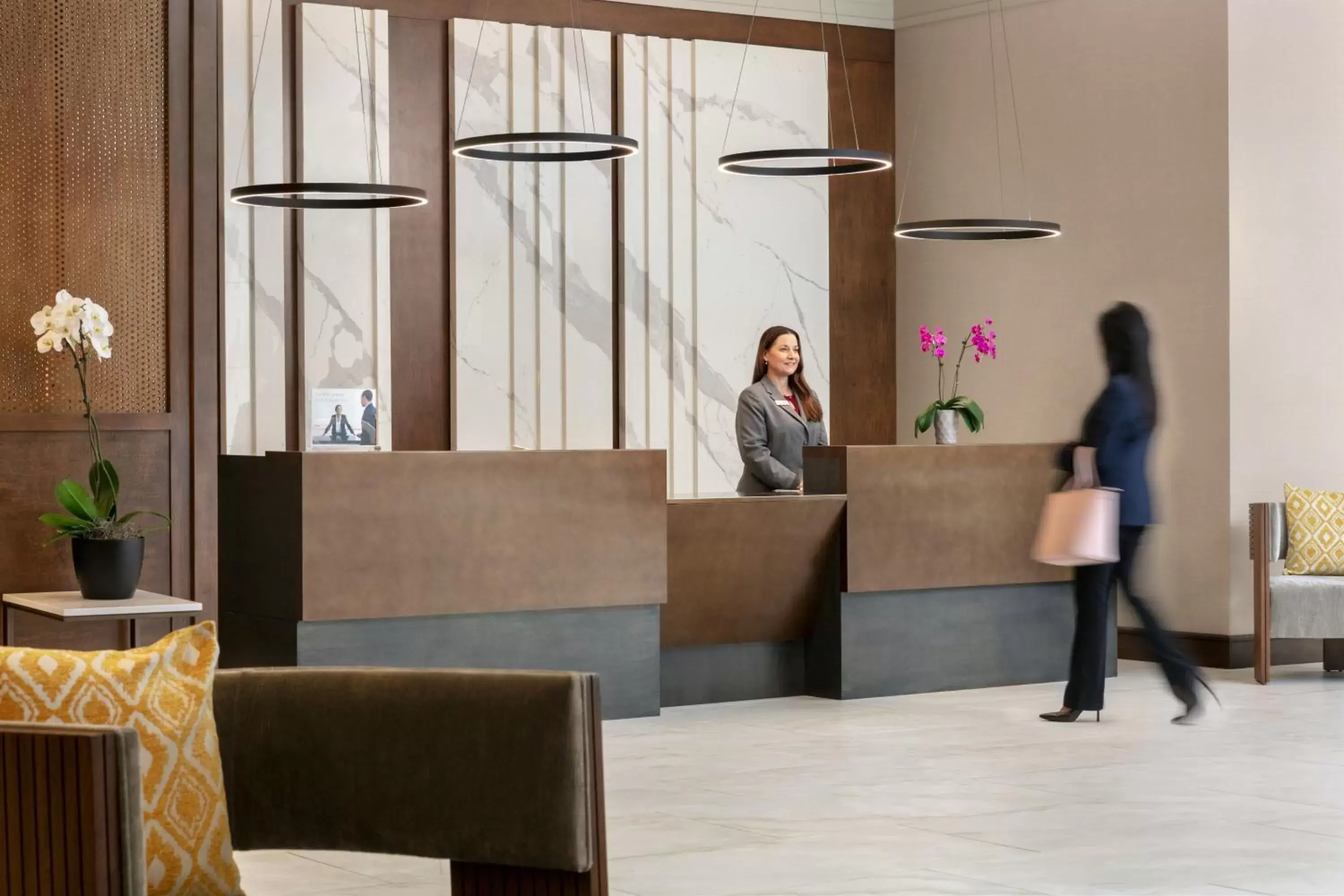 Lobby or reception in Crowne Plaza Hotel Philadelphia - King of Prussia, an IHG Hotel